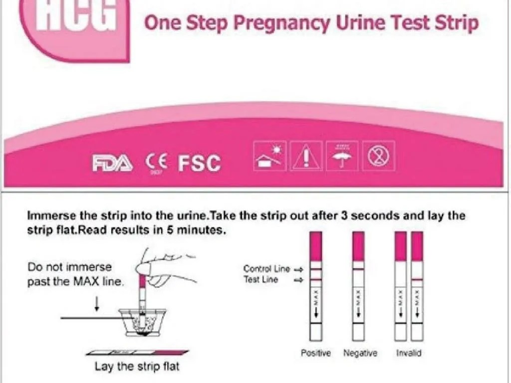 PPT One Step HCG Pregnancy Test Strips PowerPoint Presentation, free