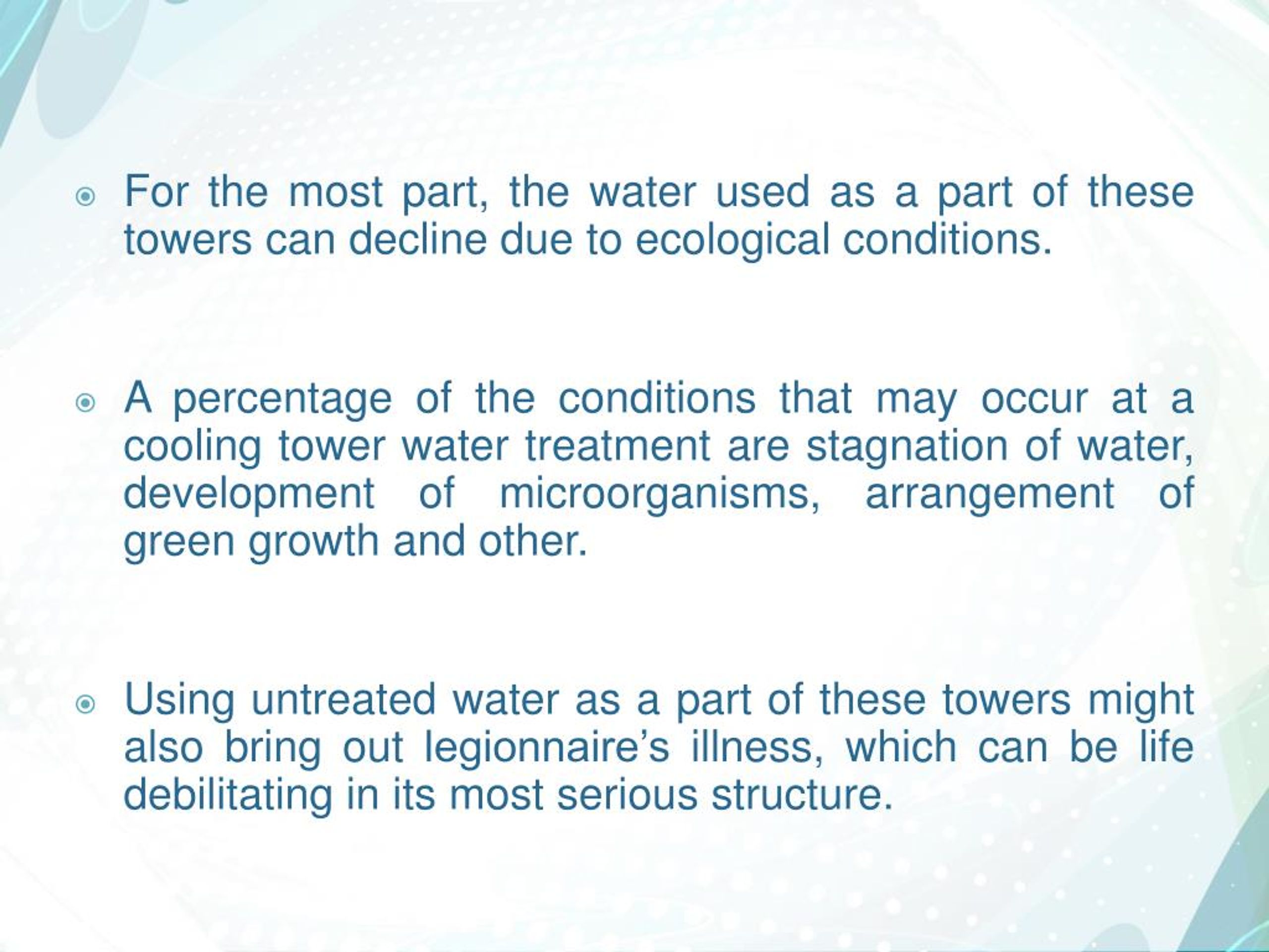 PPT Best Biocides for Cooling Towers System in USA PowerPoint