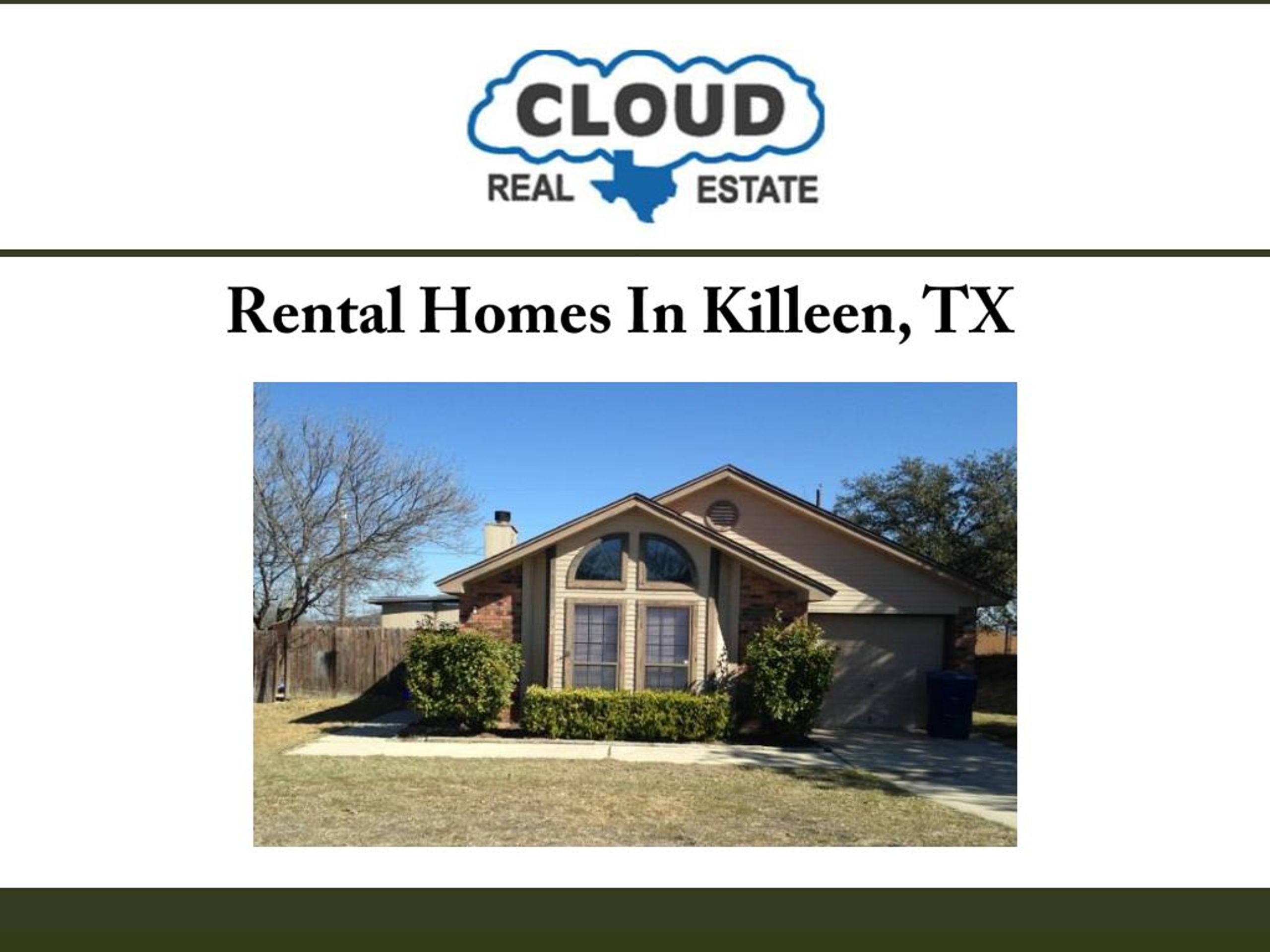 PPT Rental Homes In Killeen, TX PowerPoint Presentation, free