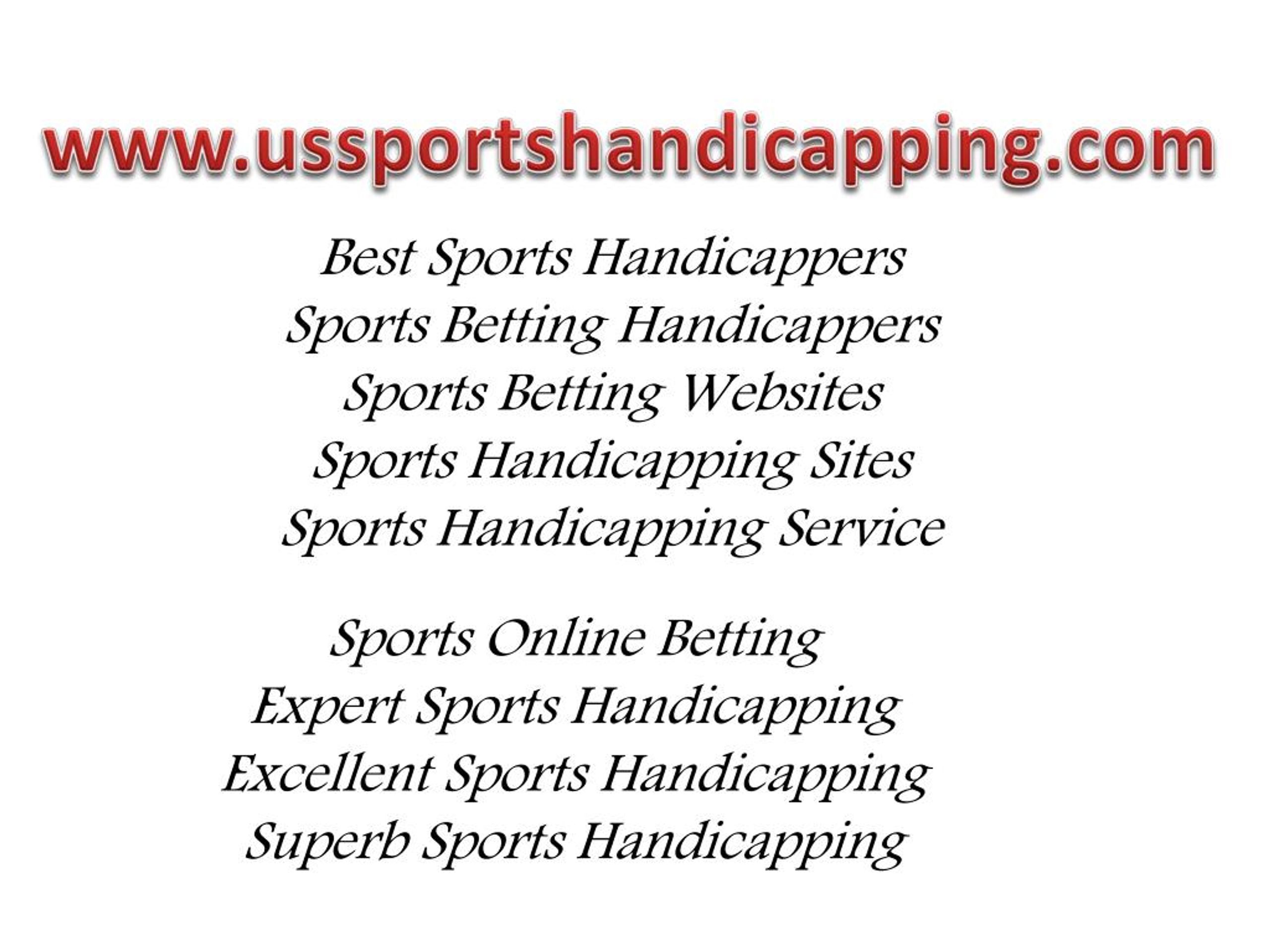 PPT Excellent Sports Handicapping PowerPoint Presentation, free