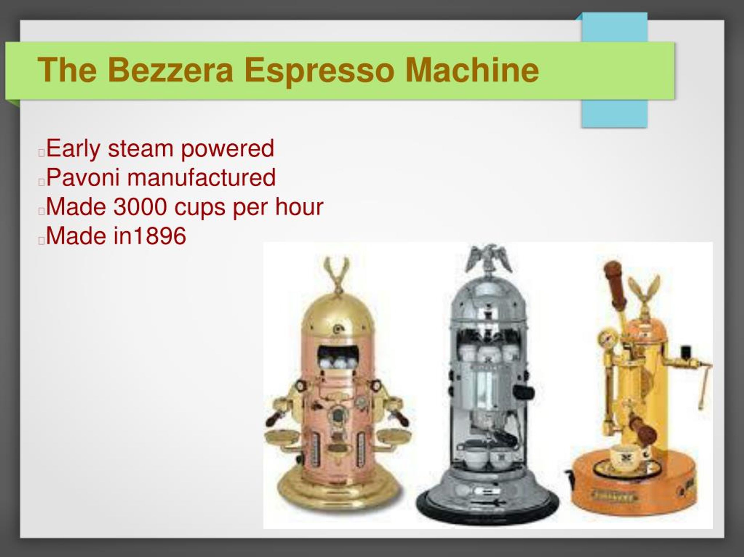 PPT History Of Espresso PowerPoint Presentation, free download ID