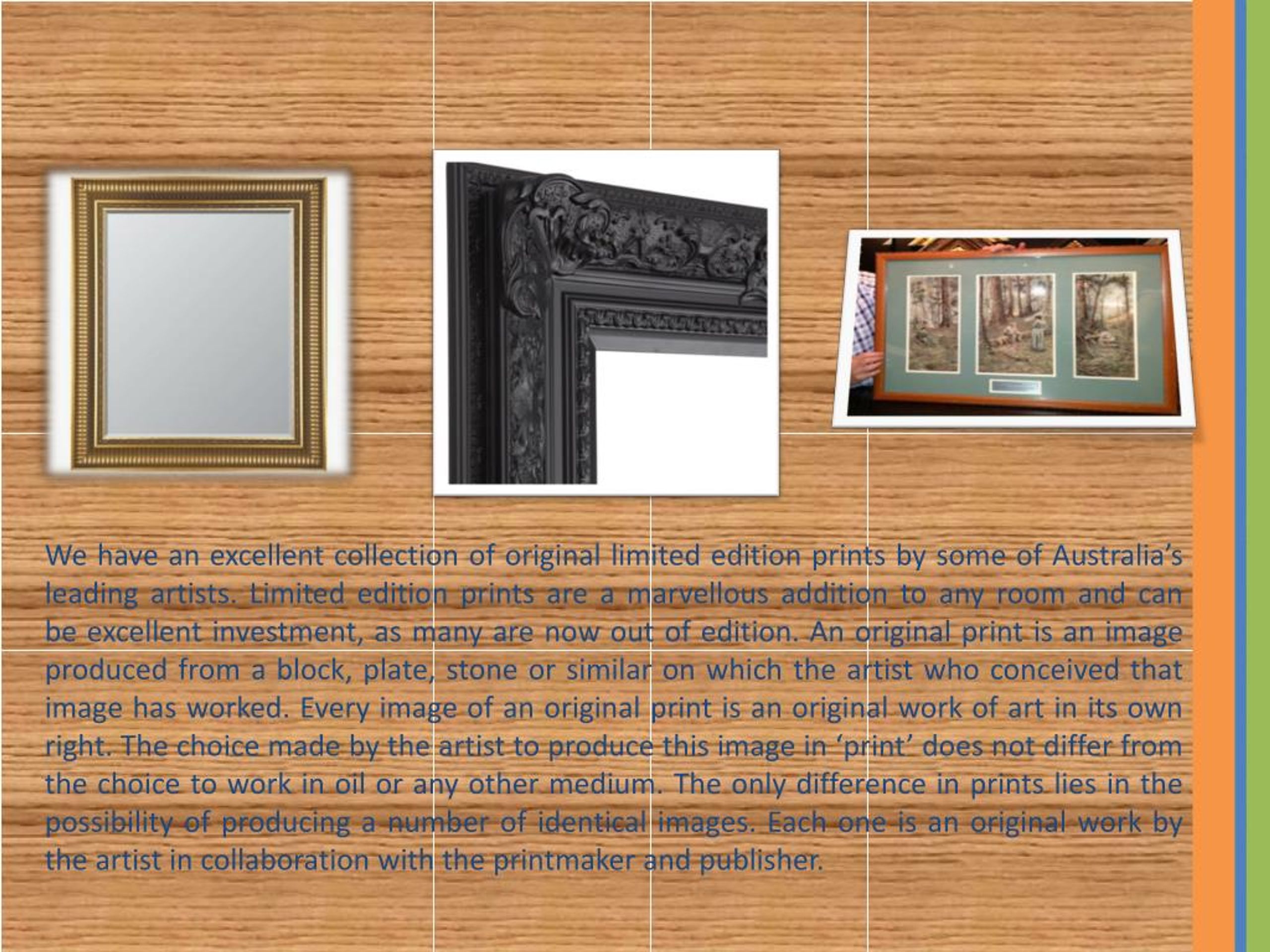 PPT Picture Framing Melbourne PowerPoint Presentation, free download ID7163555