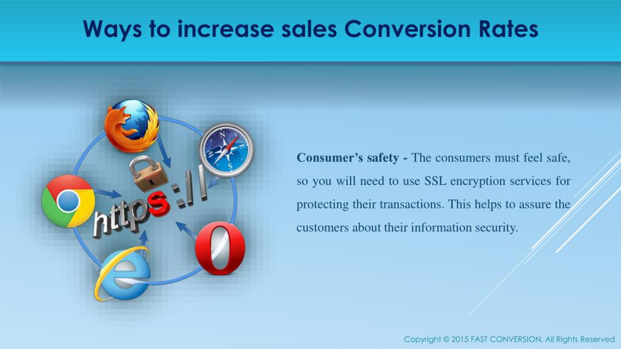 PPT Increase Sales Conversion Rate of your Store PowerPoint
