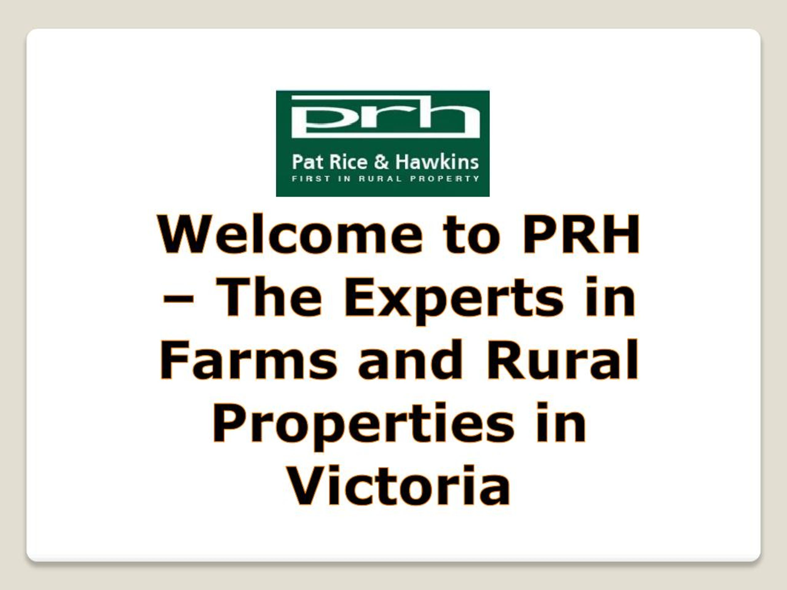PPT Rural Properties for Sale Victoria PowerPoint Presentation, free