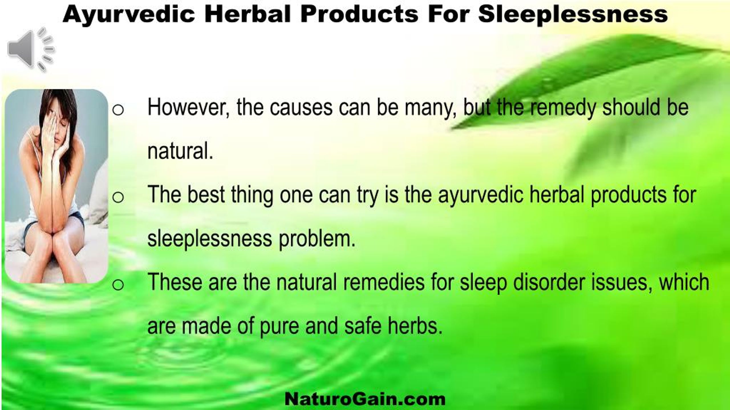 PPT Which Ayurvedic Herbal Products Work Best For Sleeplessness
