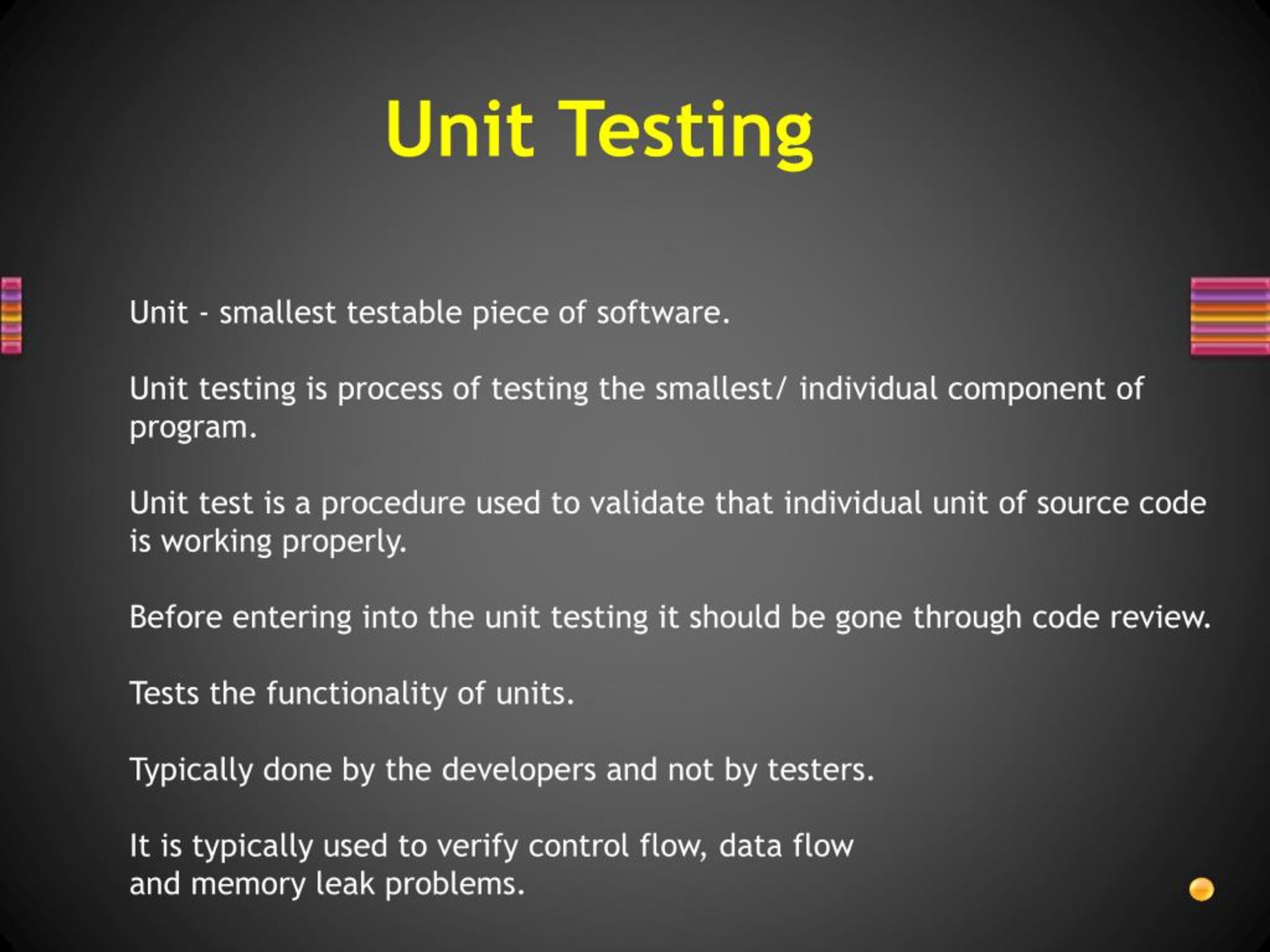 PPT Software Testing or Quality Assurance PowerPoint