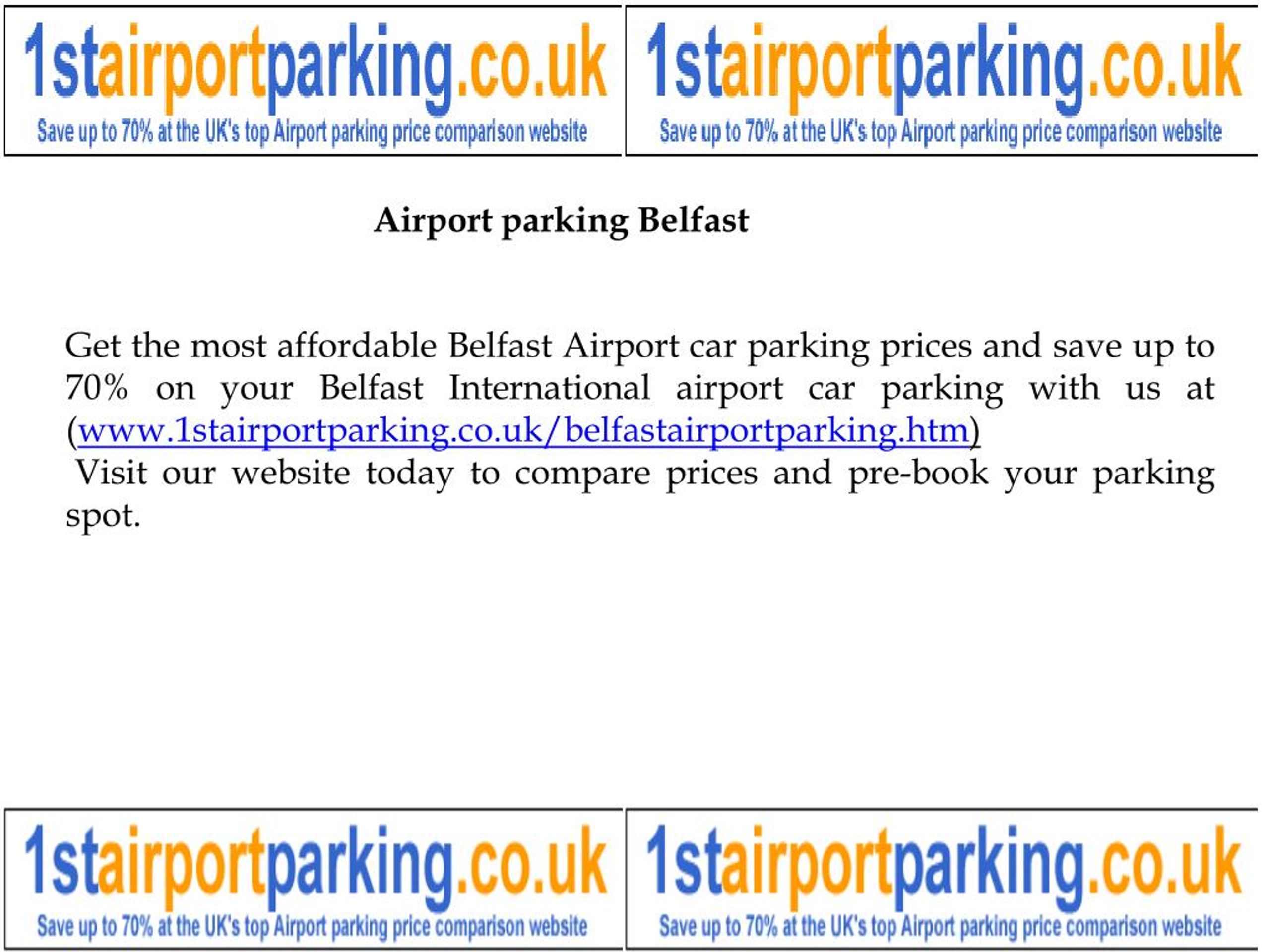 PPT Airport Parking Price Comparison PowerPoint Presentation, free