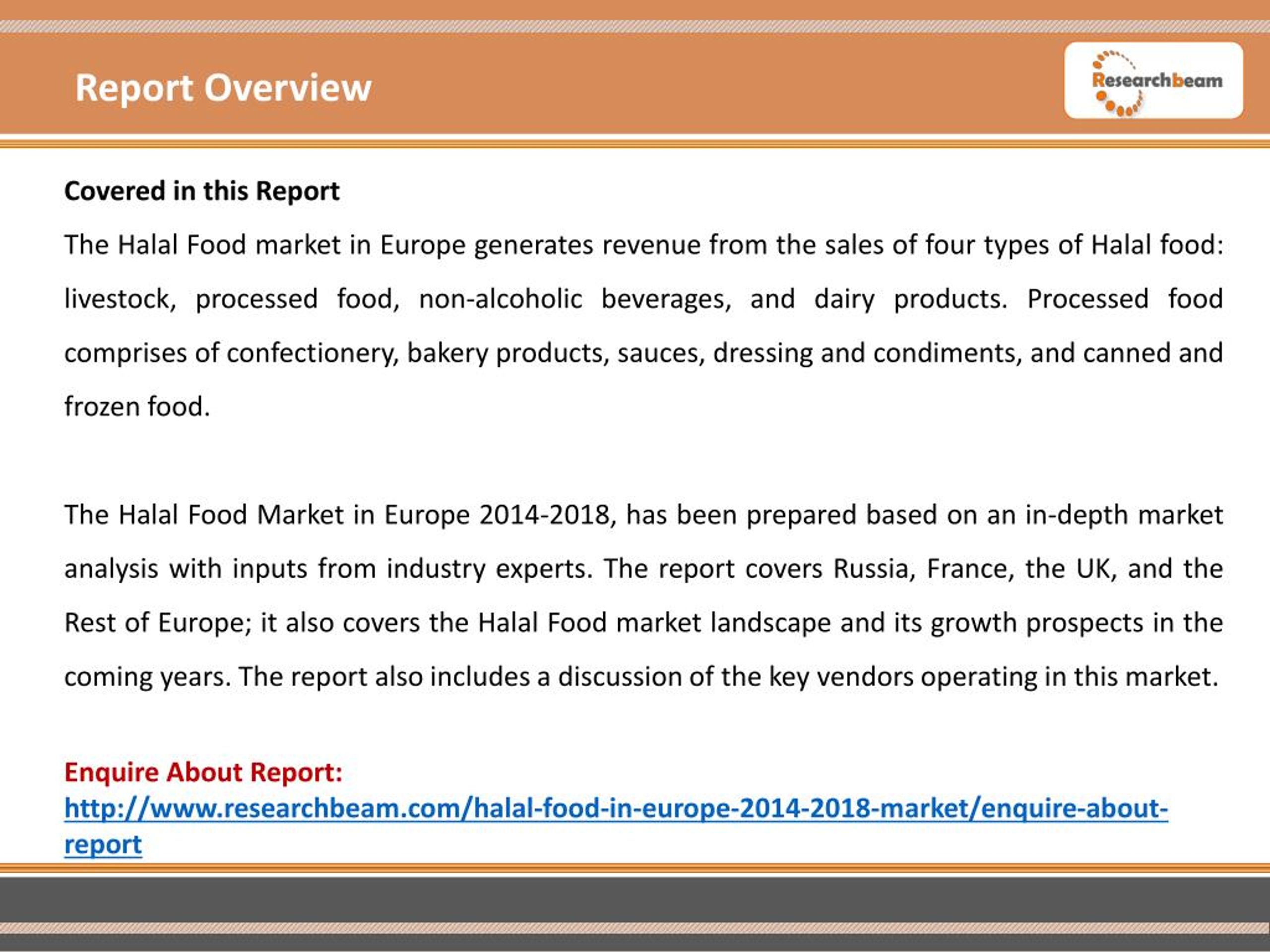 PPT Halal Food Industry in Europe Market Growth, Trends 2018 PowerPoint Presentation ID7172220