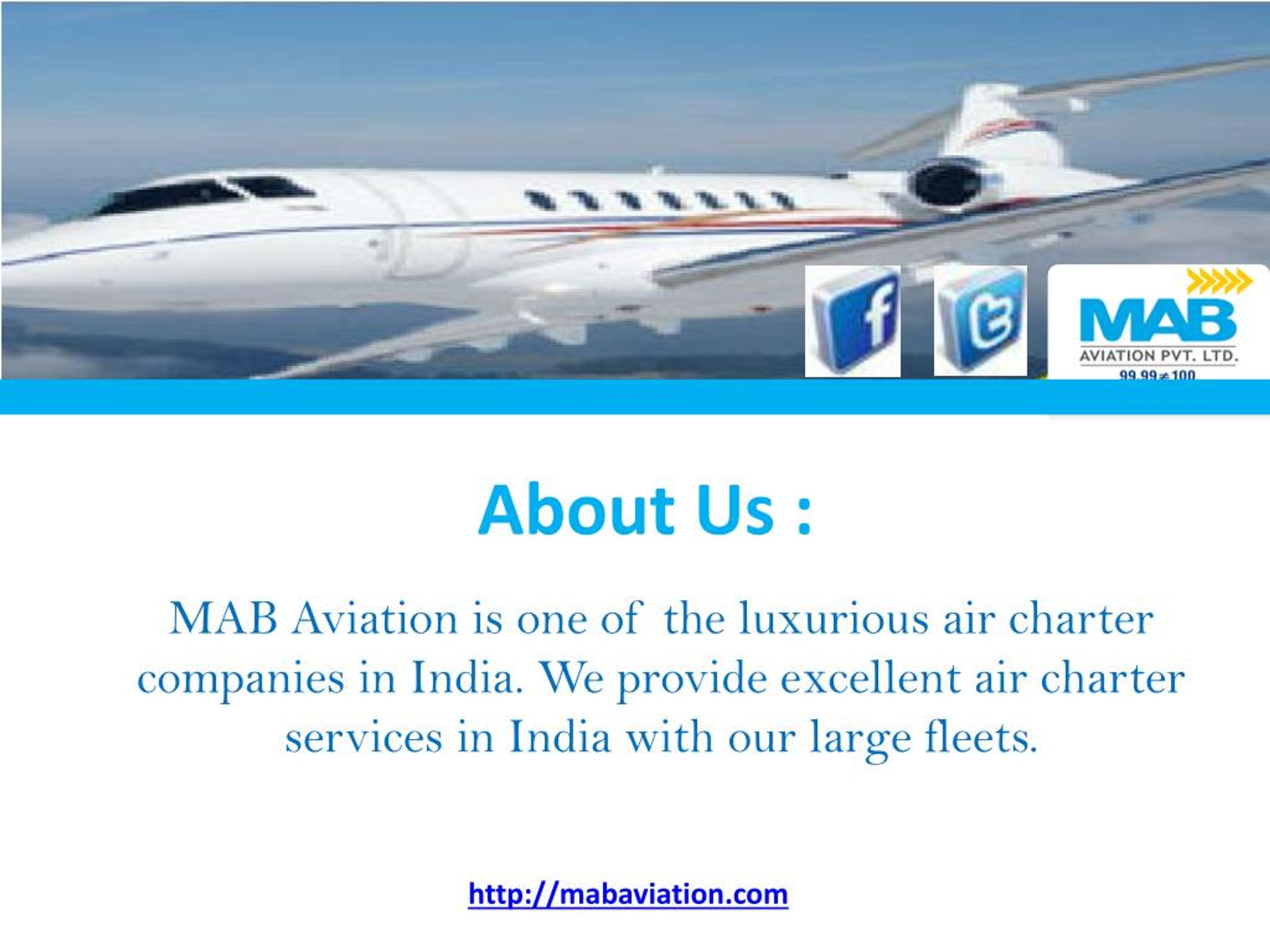 PPT Air Charter Services In India PowerPoint Presentation, free