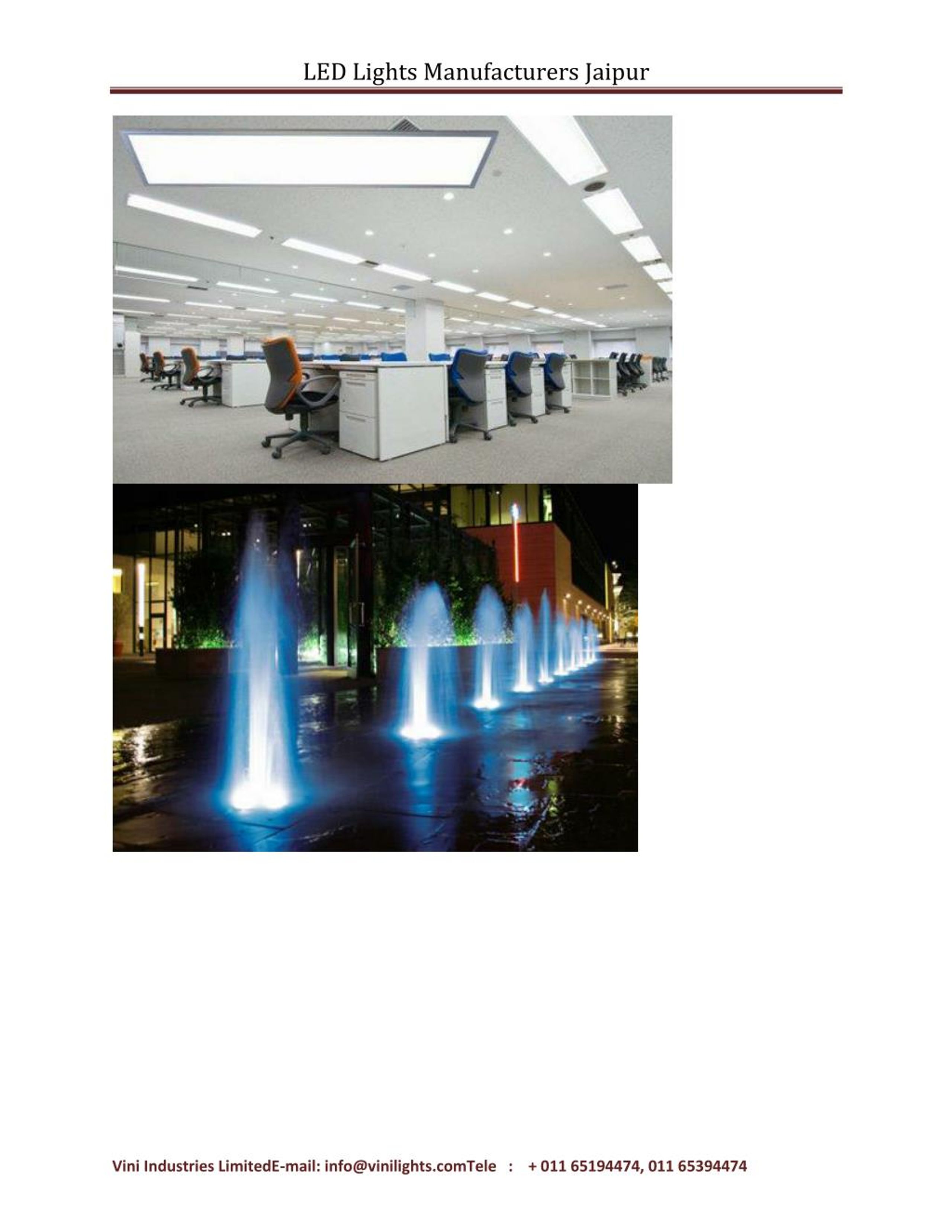 PPT LED Lights Manufacturers Jaipur PowerPoint Presentation, free