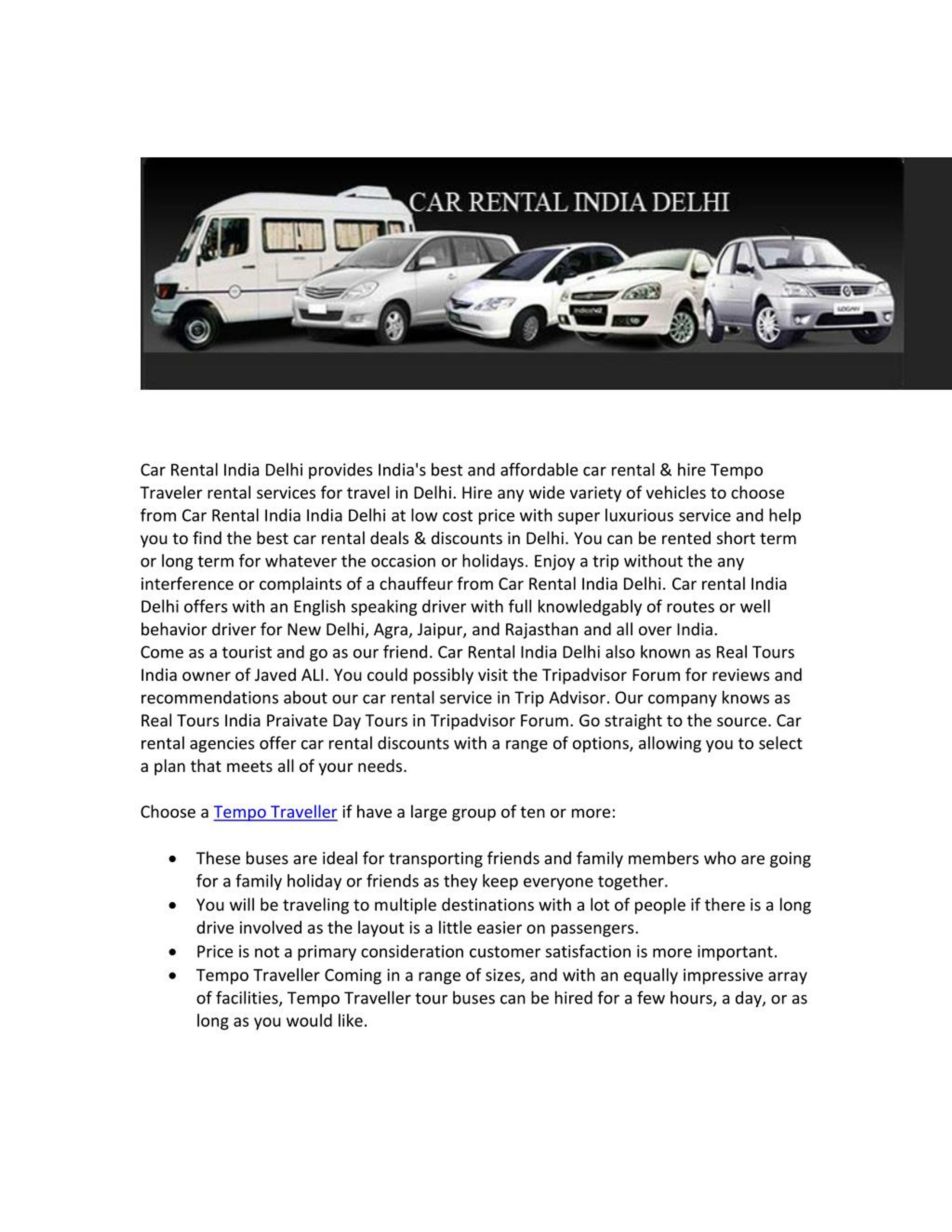 PPT Car Rental India Delhi PowerPoint Presentation, free download ID7174116