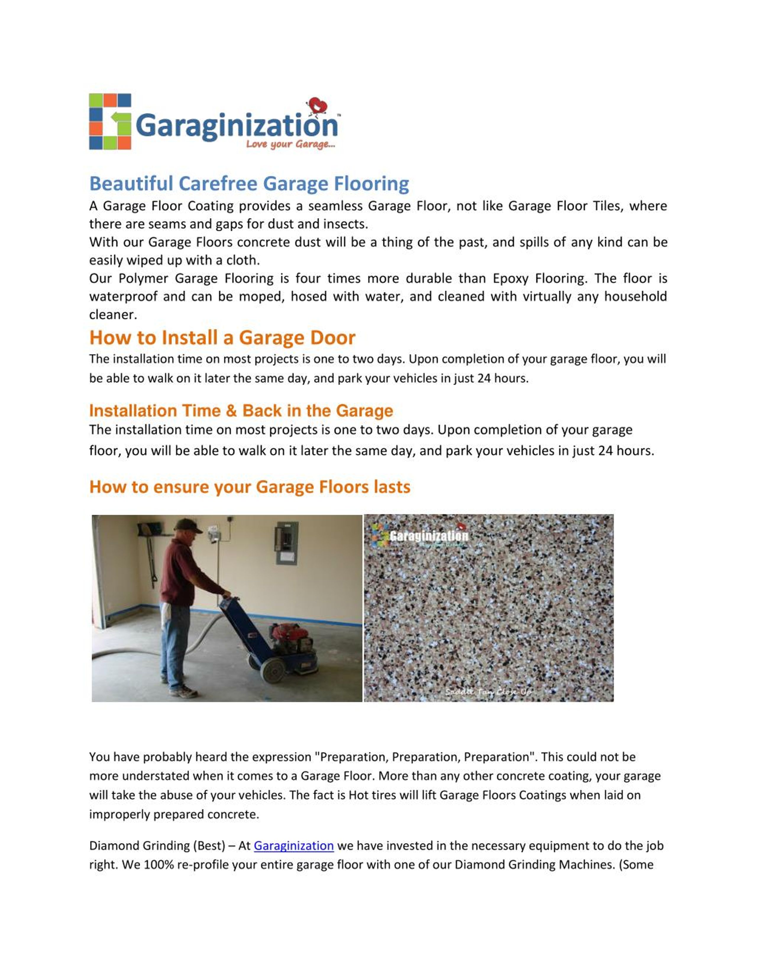 PPT Beautiful Carefree Garage Flooring PowerPoint Presentation, free download ID7174552