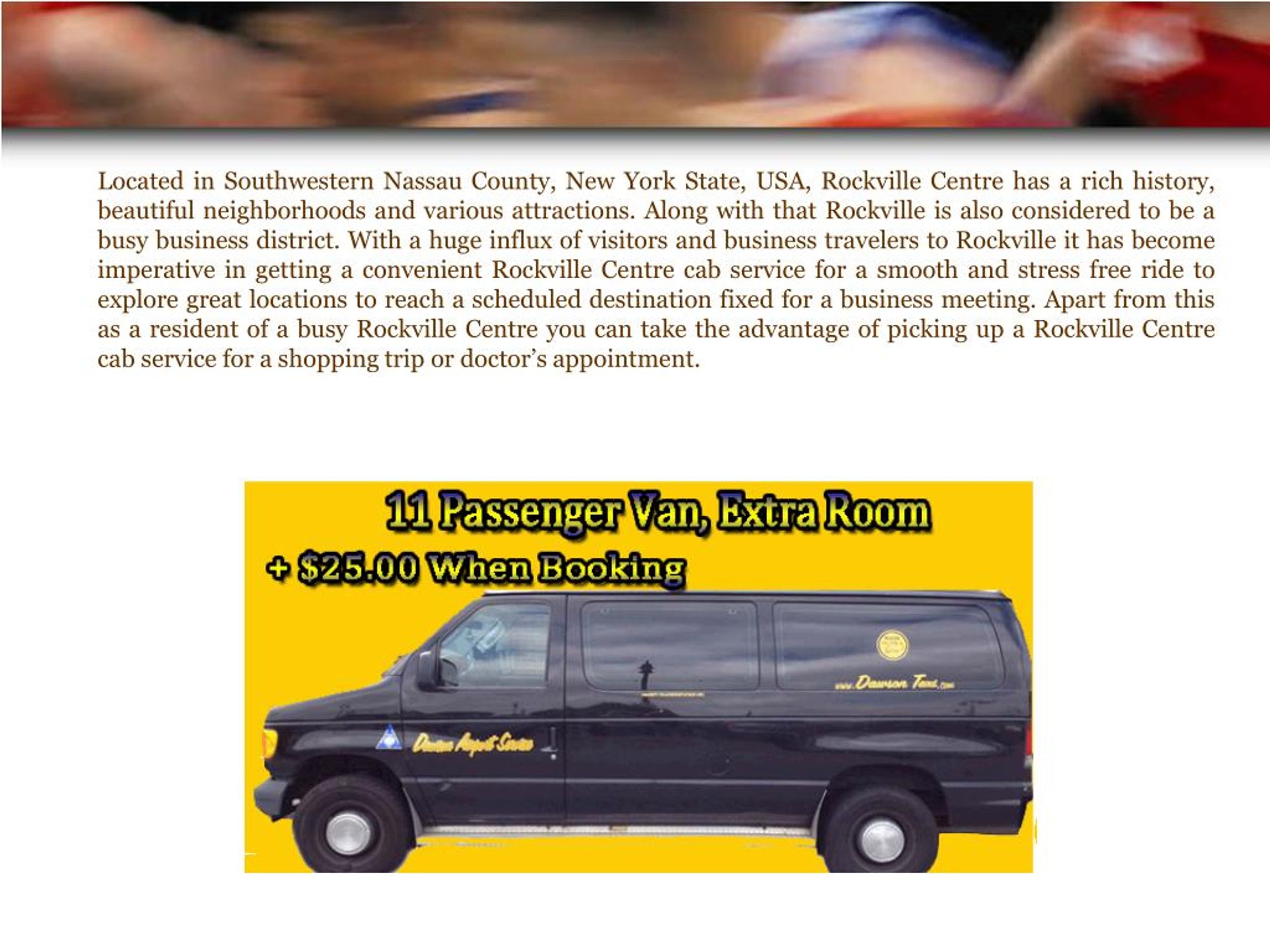 PPT Trustworthy and Professional Rockville Centre Cab Service