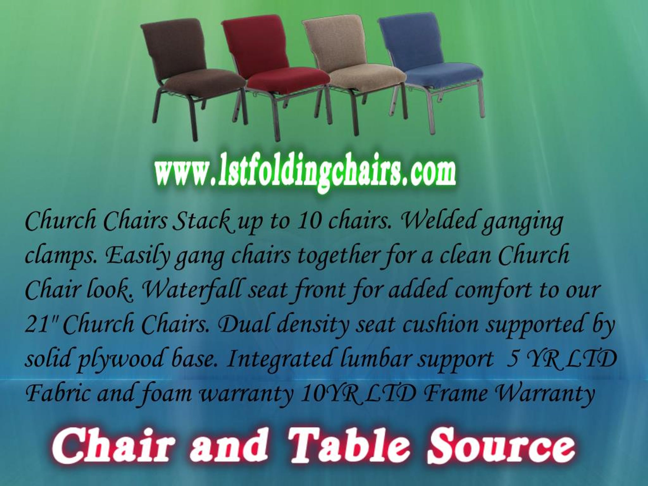 PPT Church Chair 1st Folding Chairs Larry Hoffman PowerPoint Presentation ID7175448