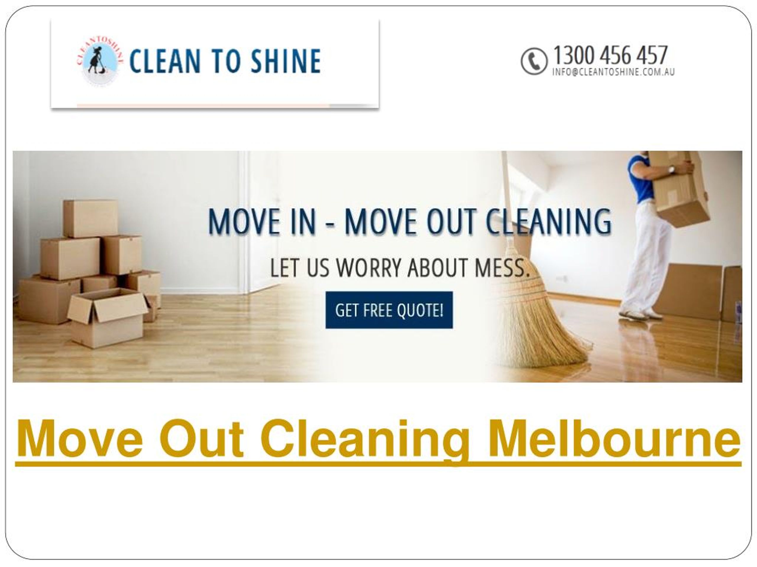 PPT House Cleaning Melbourne PowerPoint Presentation, free download