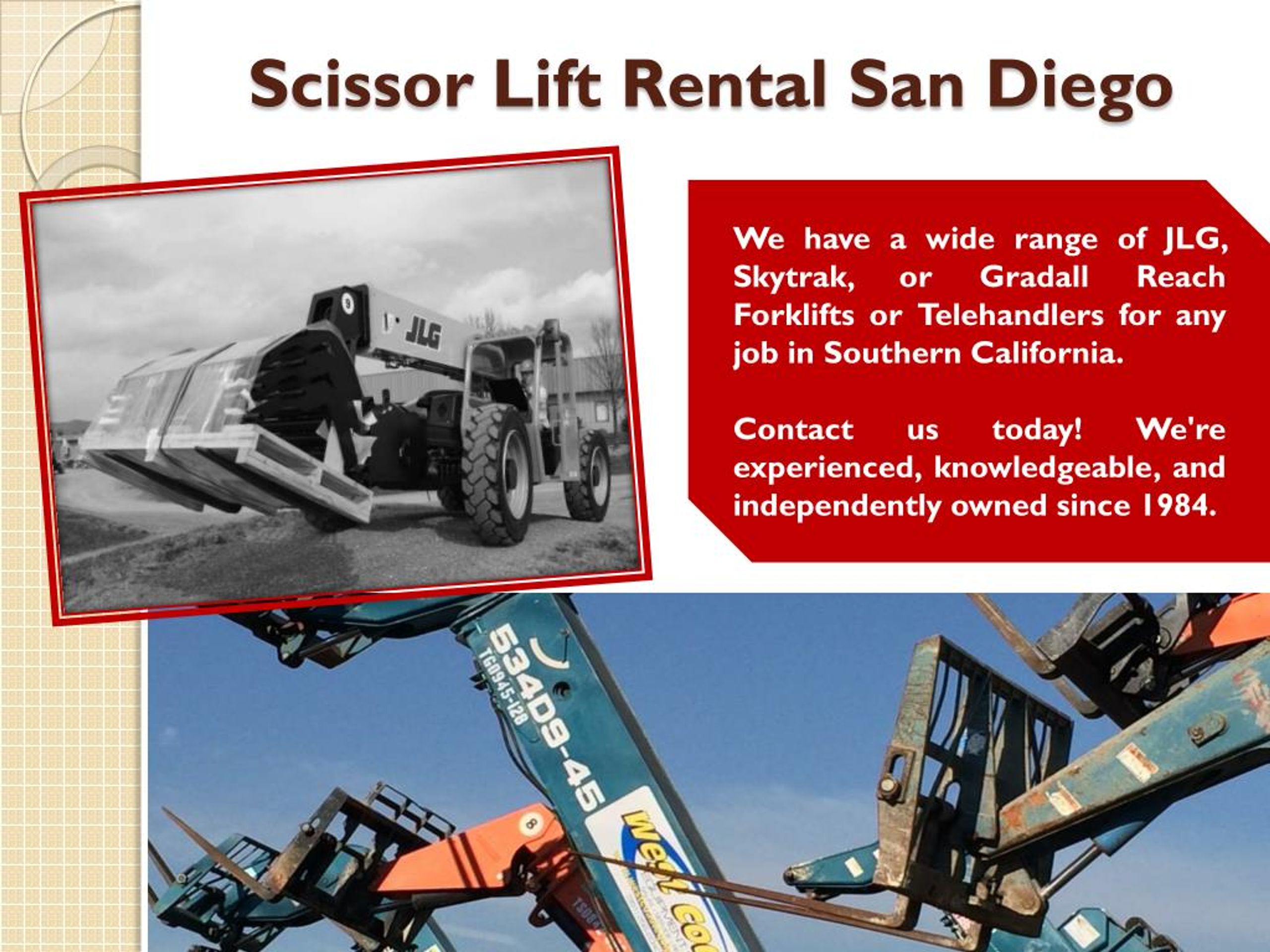 PPT Scissor Lift Rental Los Angeles PowerPoint Presentation, free
