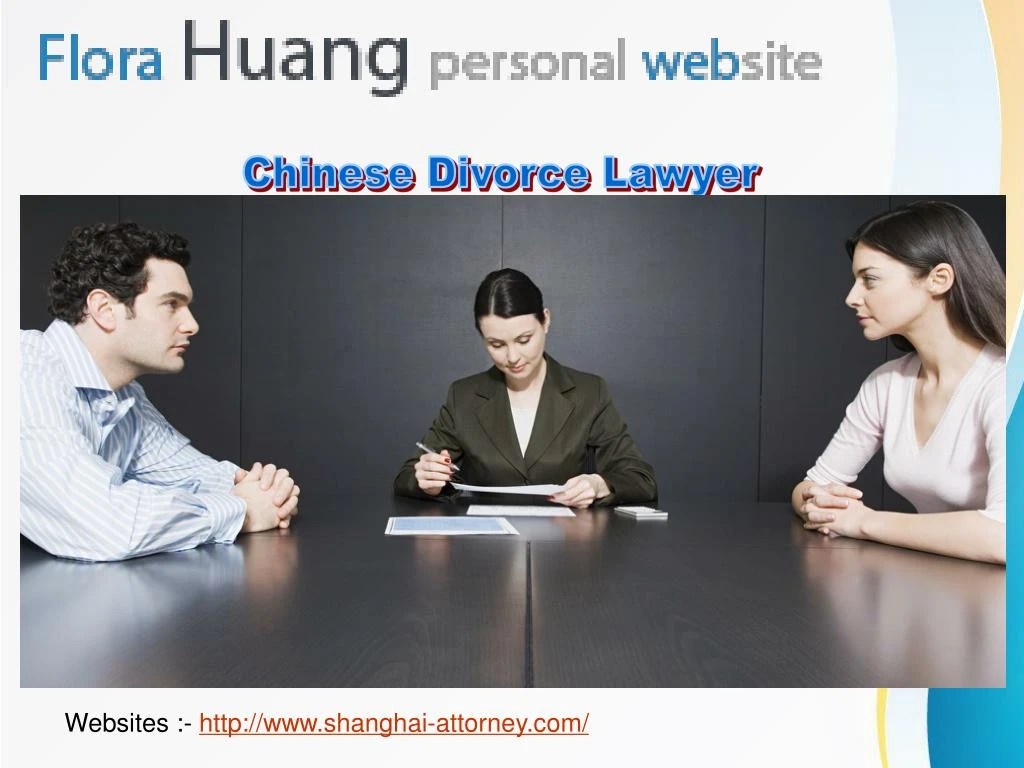 PPT How to find a successful divorce lawyer in China PowerPoint