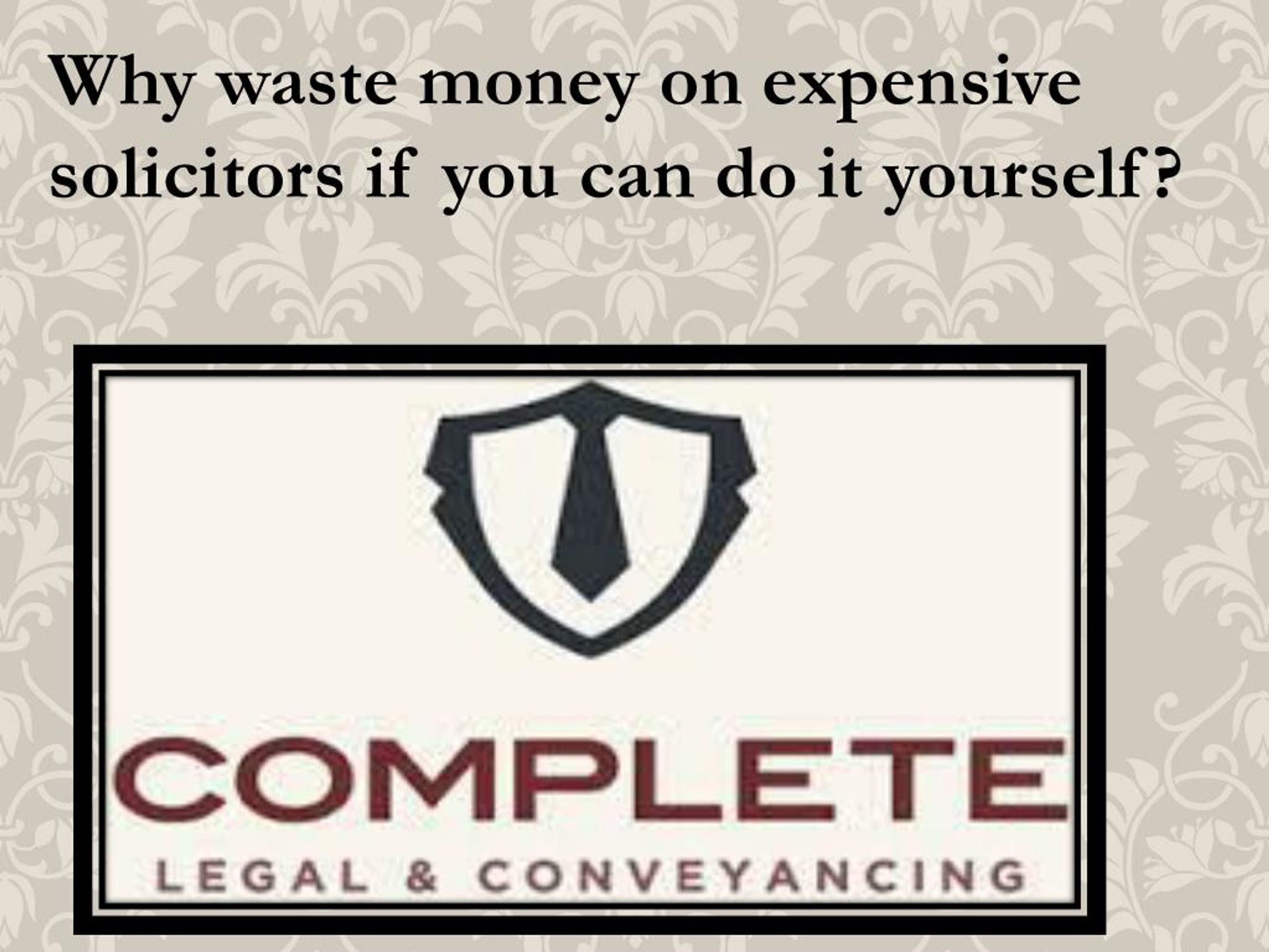 PPT Conveyancing Cost Calculator PowerPoint Presentation, free