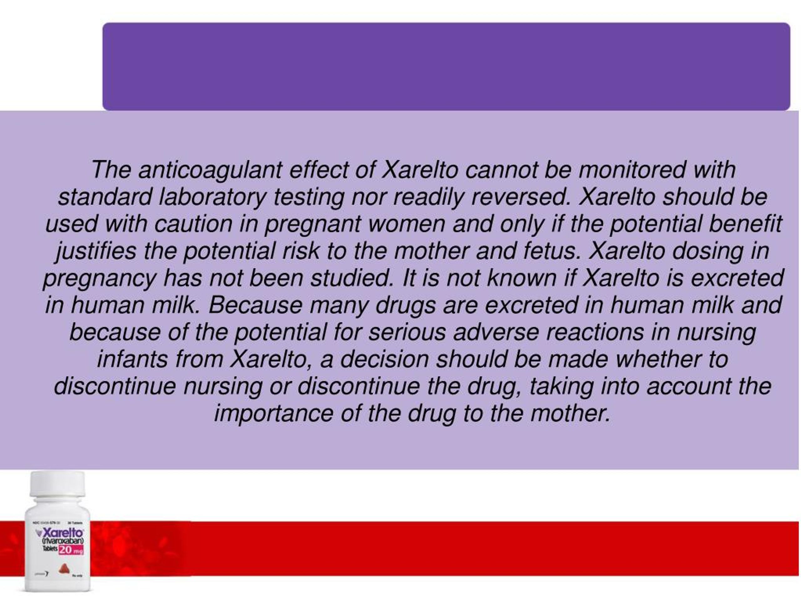 PPT Xarelto Medication Side Effects PowerPoint Presentation, free