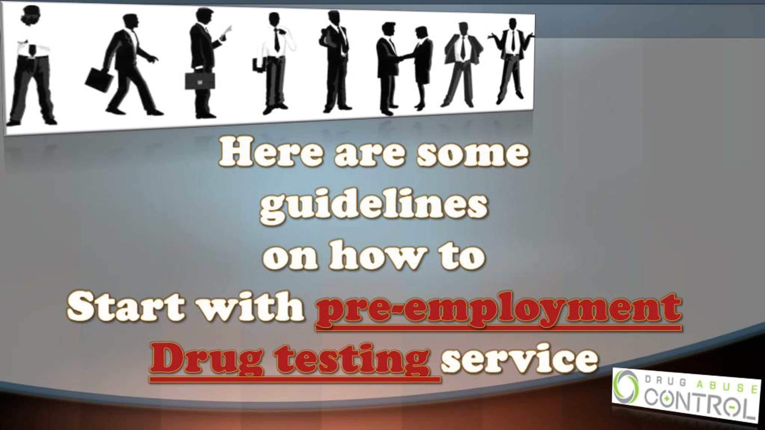 PPT Pre employment drug testing service Potential business