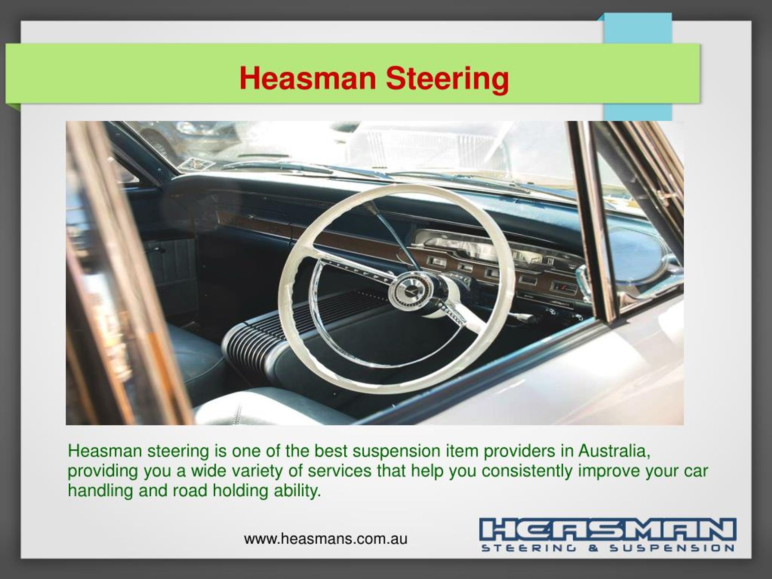 PPT Steering and Suspension Items PowerPoint Presentation, free download ID7182943