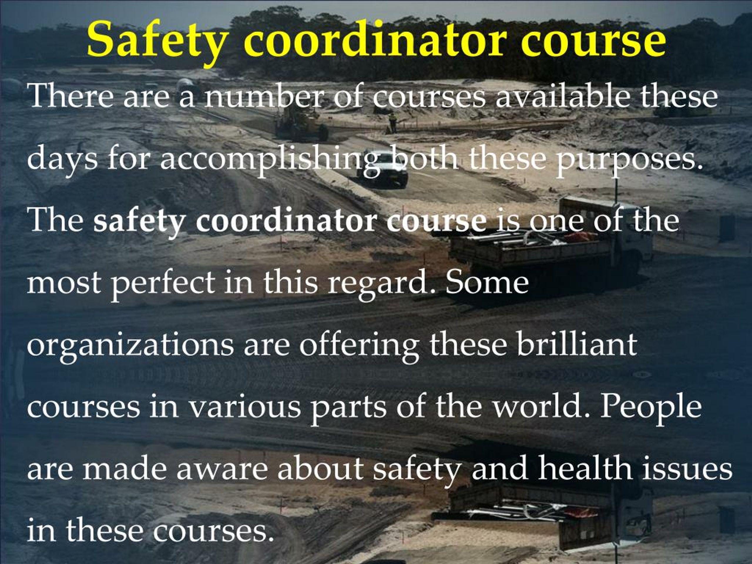 PPT CSOC Course, Confined Space Course PowerPoint