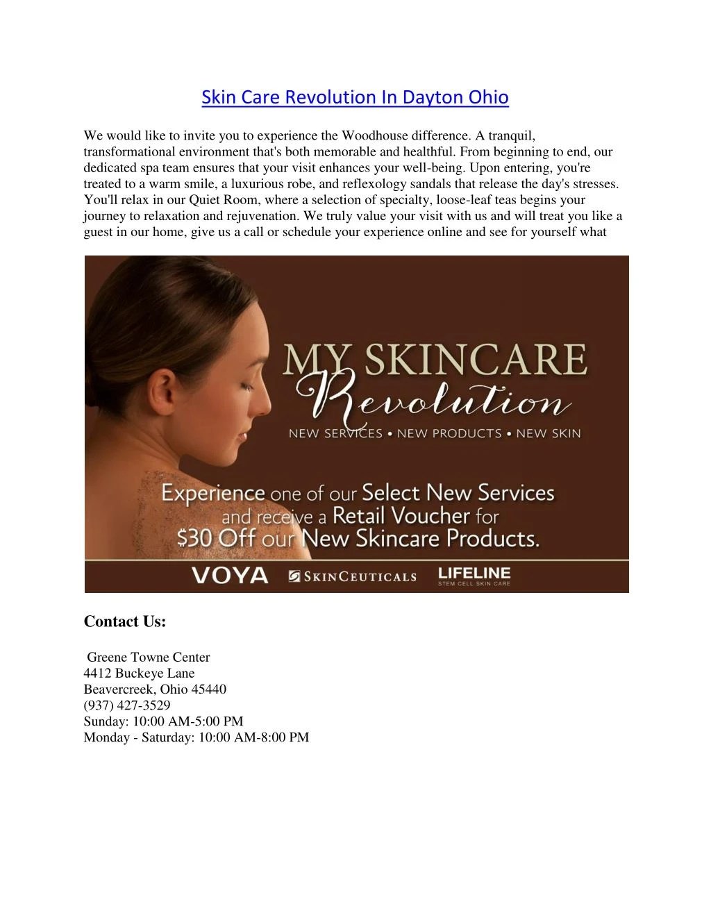 PPT Woodhouse Day Spas Dayton, OH PowerPoint Presentation, free