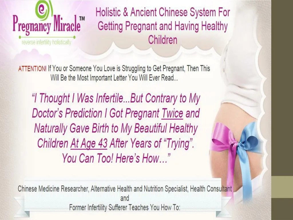 PPT Pregnancy Miracle Guide Reviews 2015 Does Lisa Olson eBook
