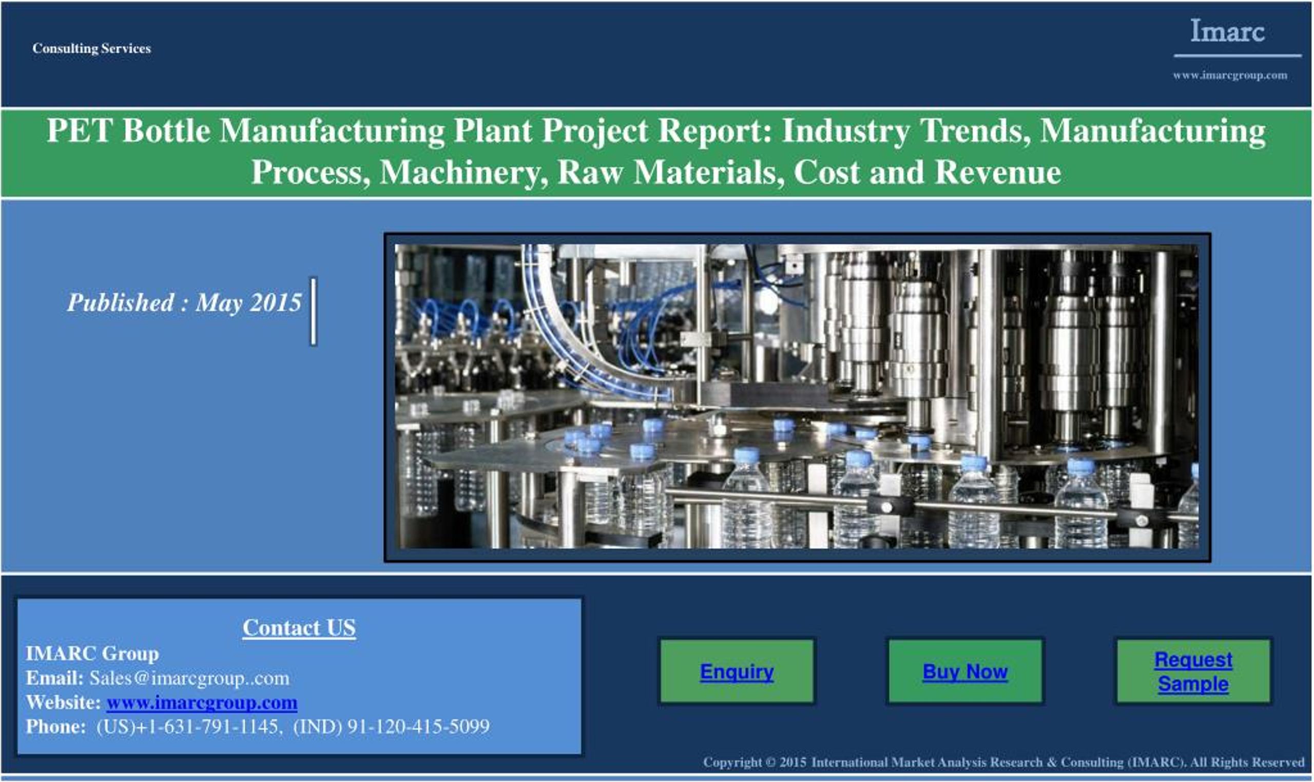 PPT PET Bottle Manufacturing Plant PowerPoint Presentation, free