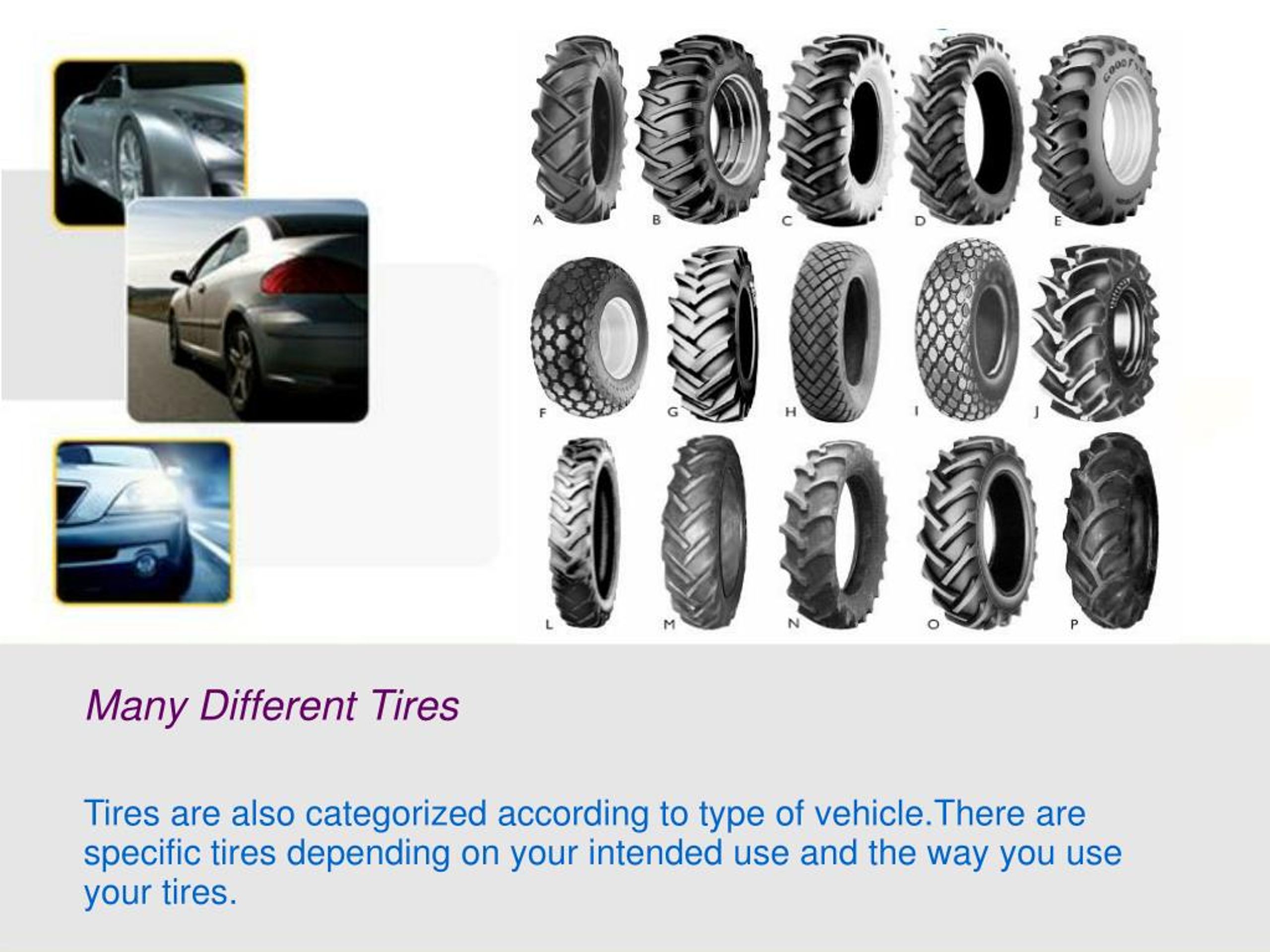 PPT Car Tire Information You Should Know PowerPoint Presentation