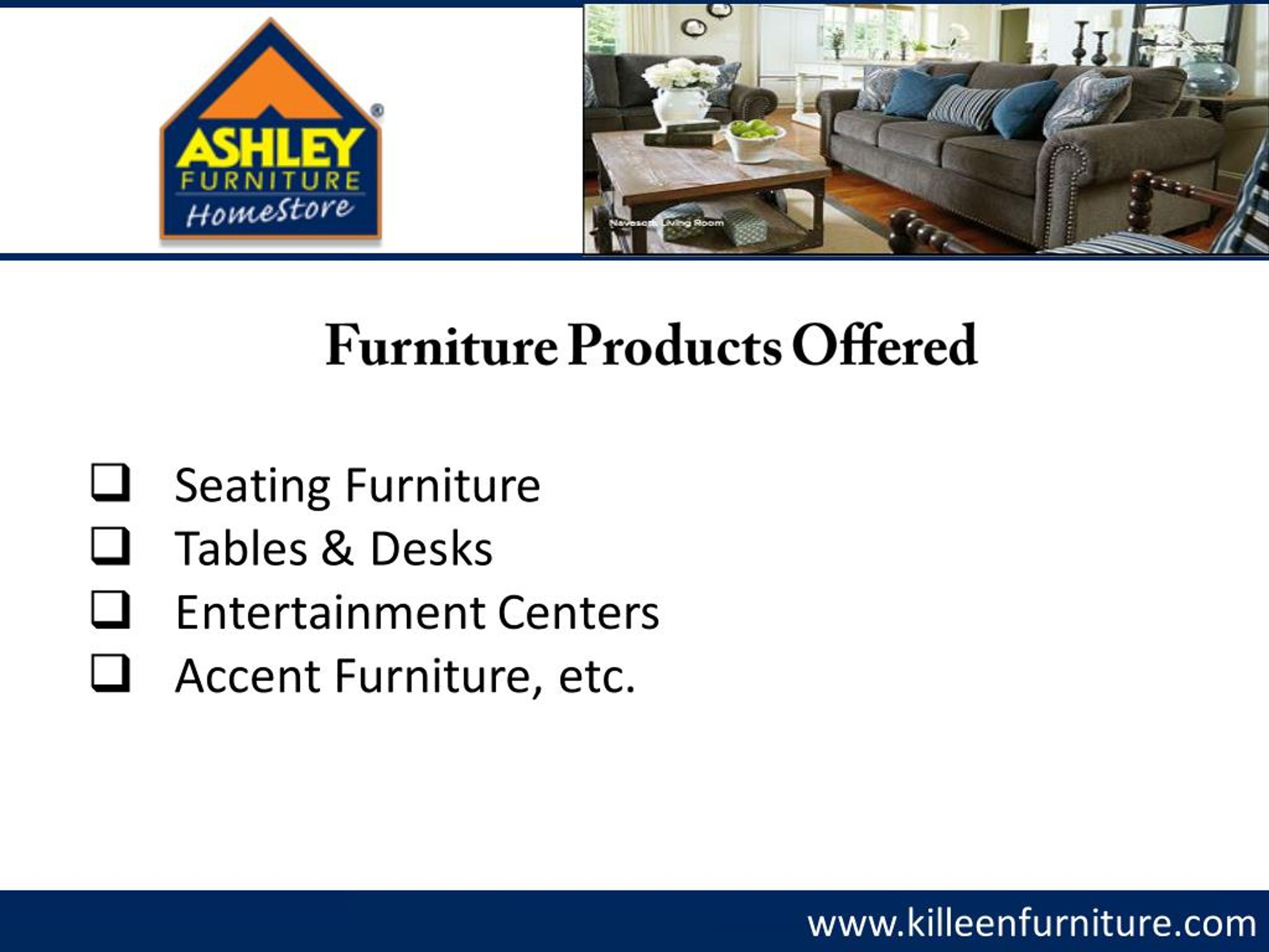 PPT Furniture Store In Killeen PowerPoint Presentation, free download