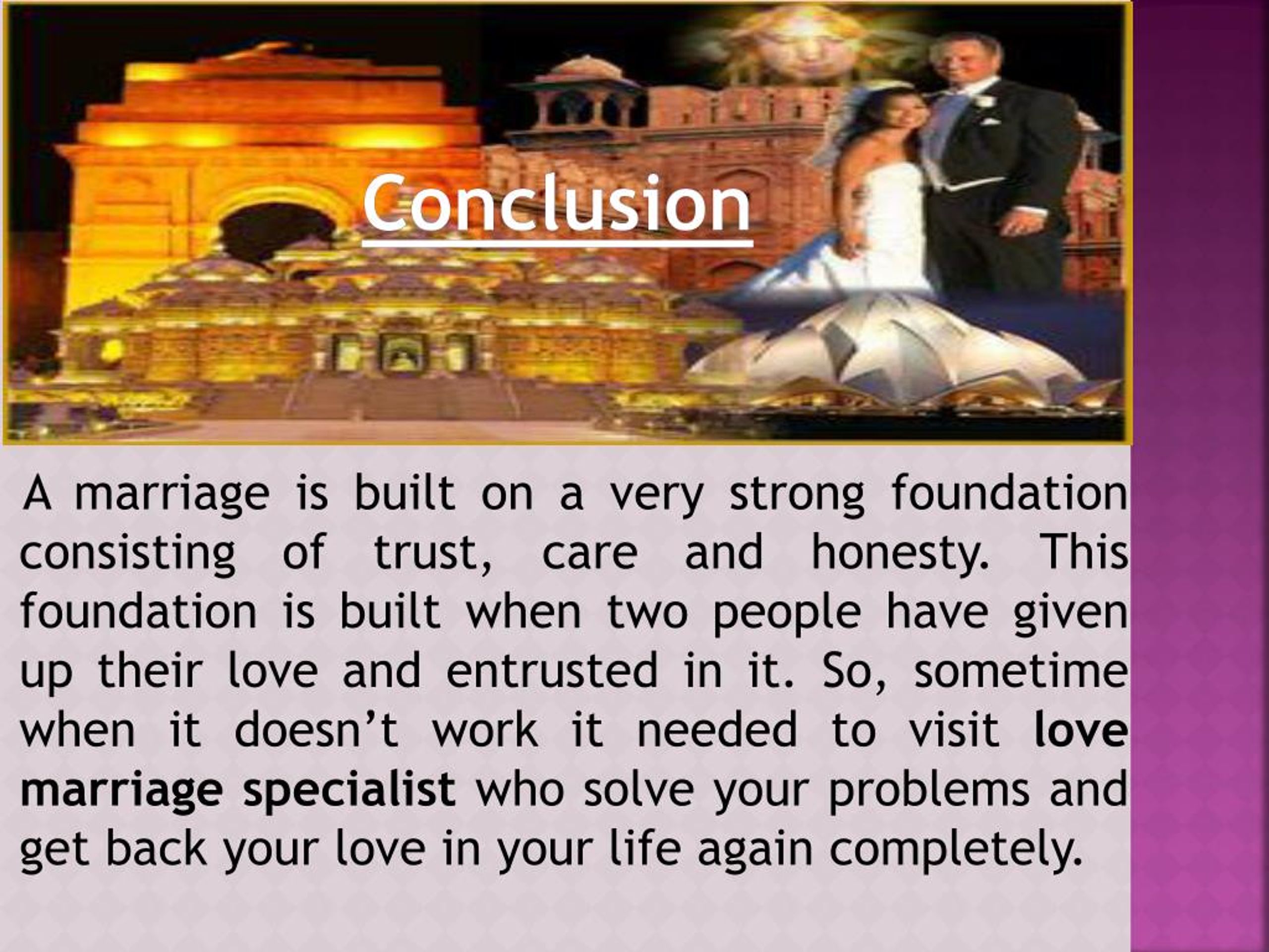 PPT Love marriage specialist PowerPoint Presentation, free download