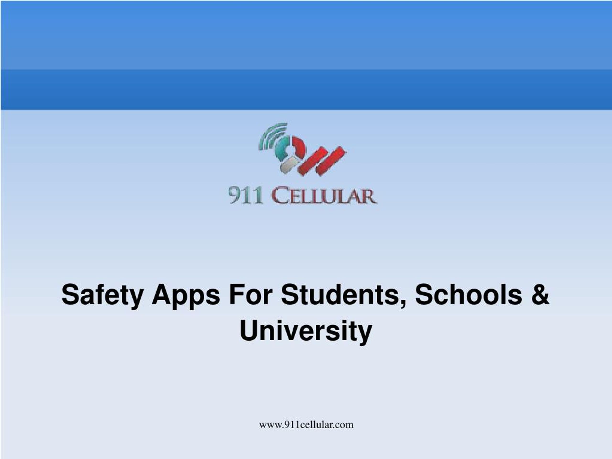 PPT Schools and University Safety Apps PowerPoint Presentation, free