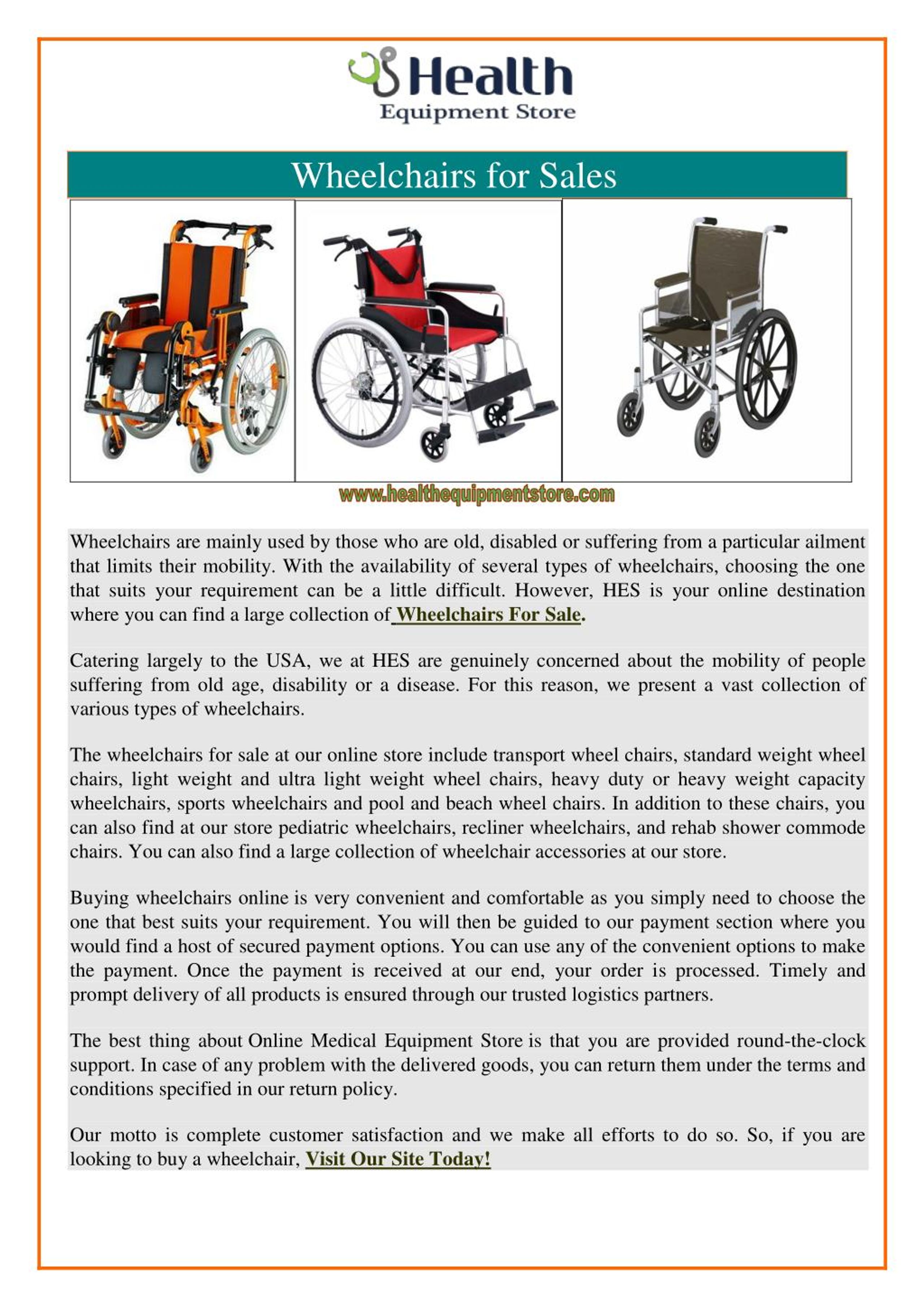PPT Wheelchair for Sale in Chicago PowerPoint Presentation, free