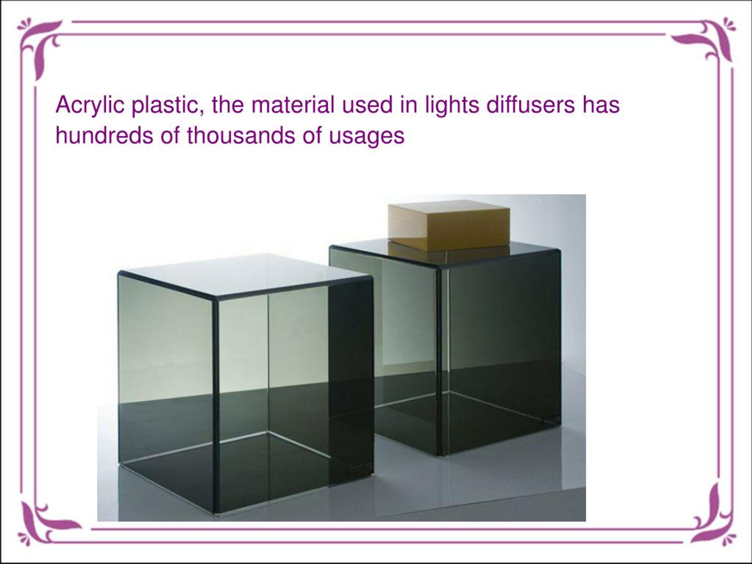 PPT Top 7 Uses for Acrylic Plastics PowerPoint Presentation, free download ID7193400