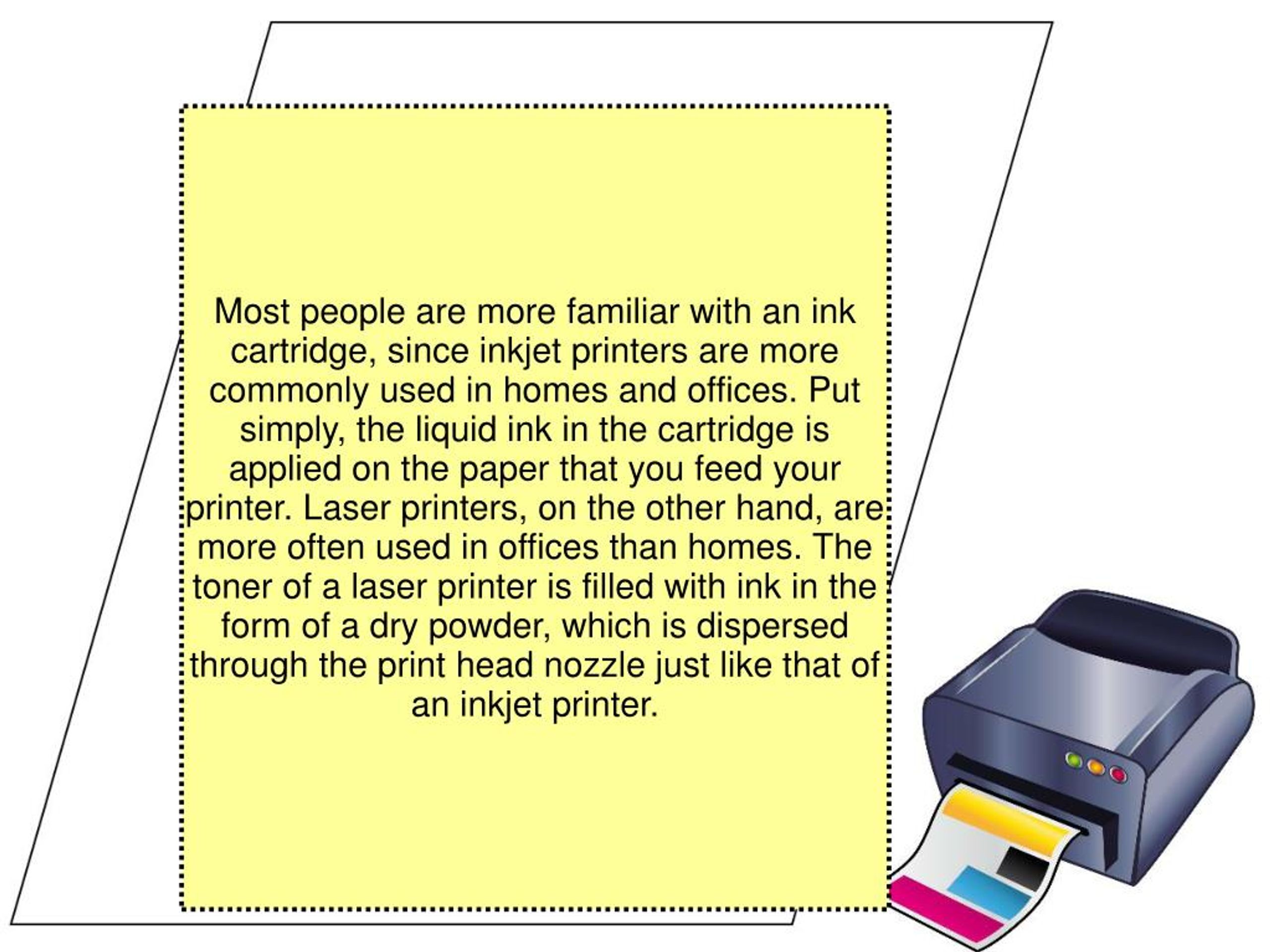 PPT Comparing Toner and Ink Cartridges PowerPoint Presentation, free