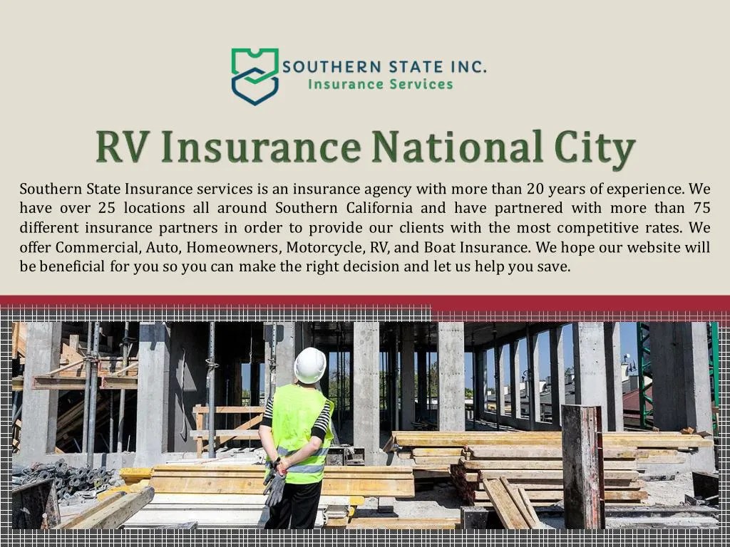 PPT RV Insurance National City PowerPoint Presentation, free download