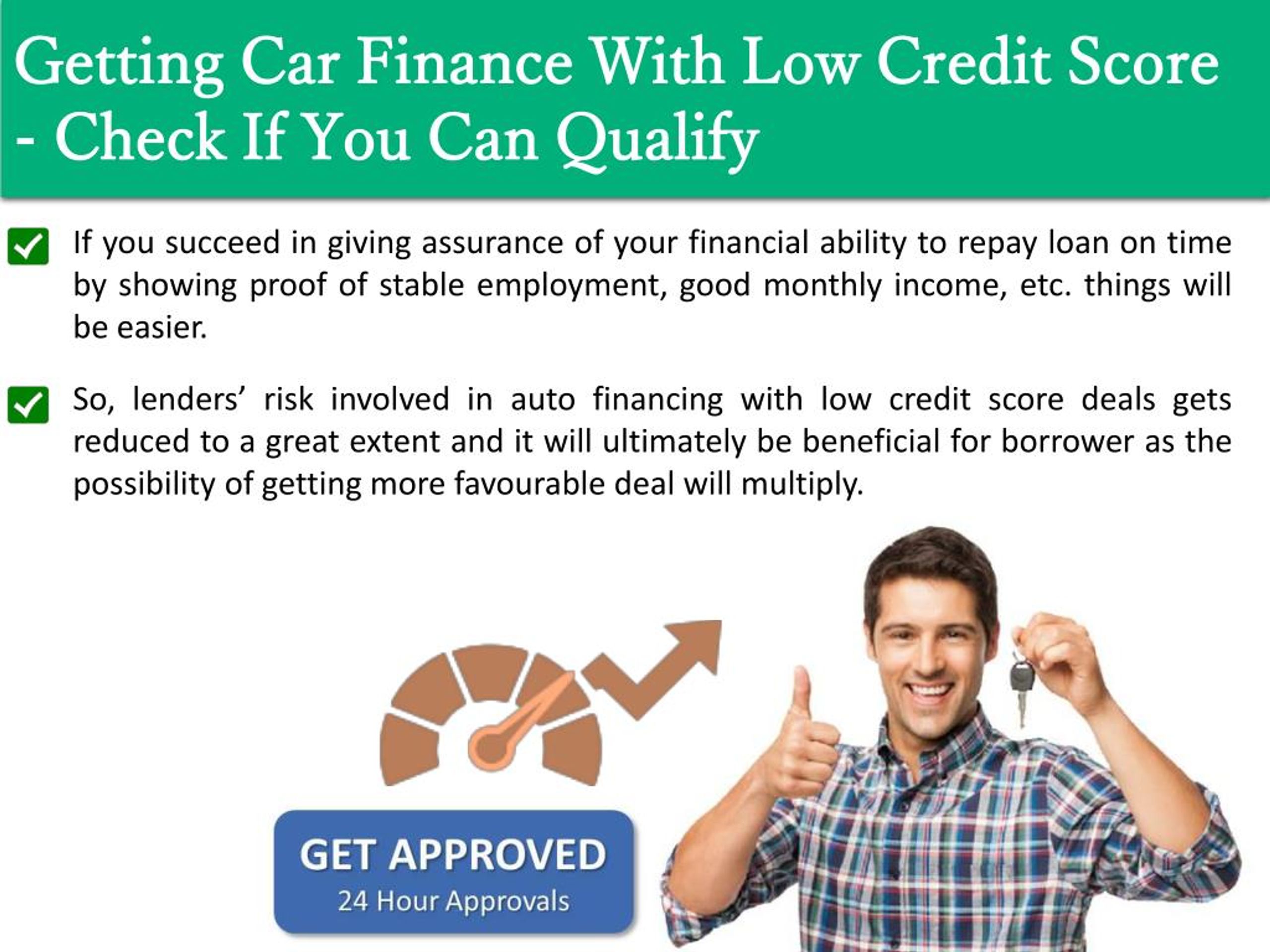 PPT Can You Finance a Car with a Low Credit Score PowerPoint