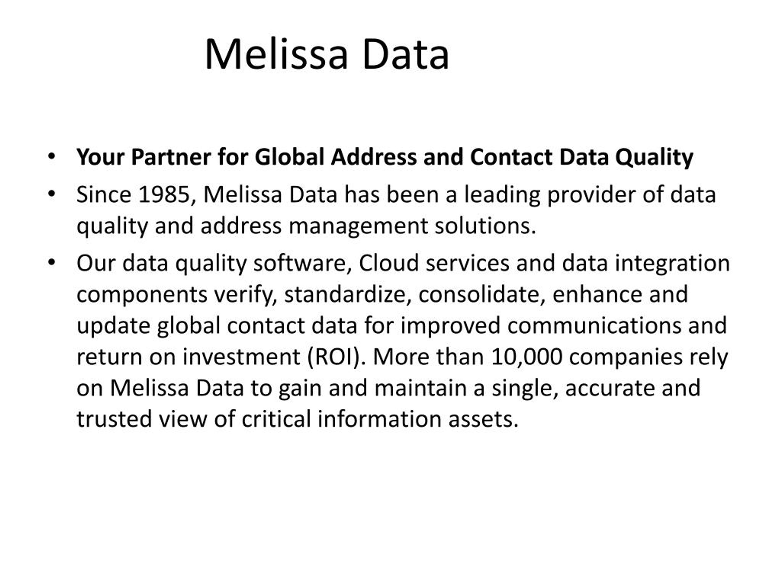 PPT Global Address Verification PowerPoint Presentation, free download ID7196101