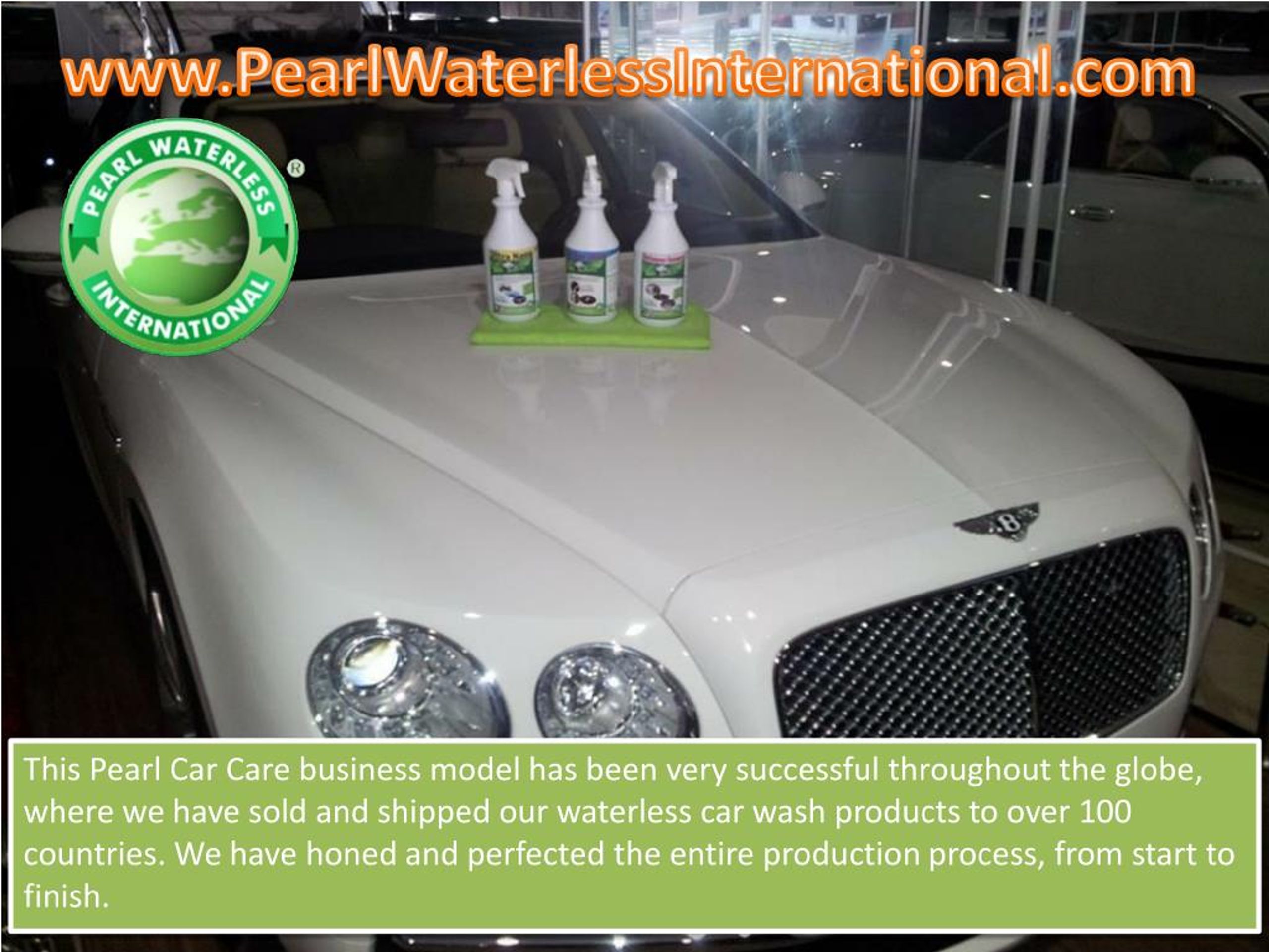 PPT PearlWaterless Car CareThe High Performance Car Care Products