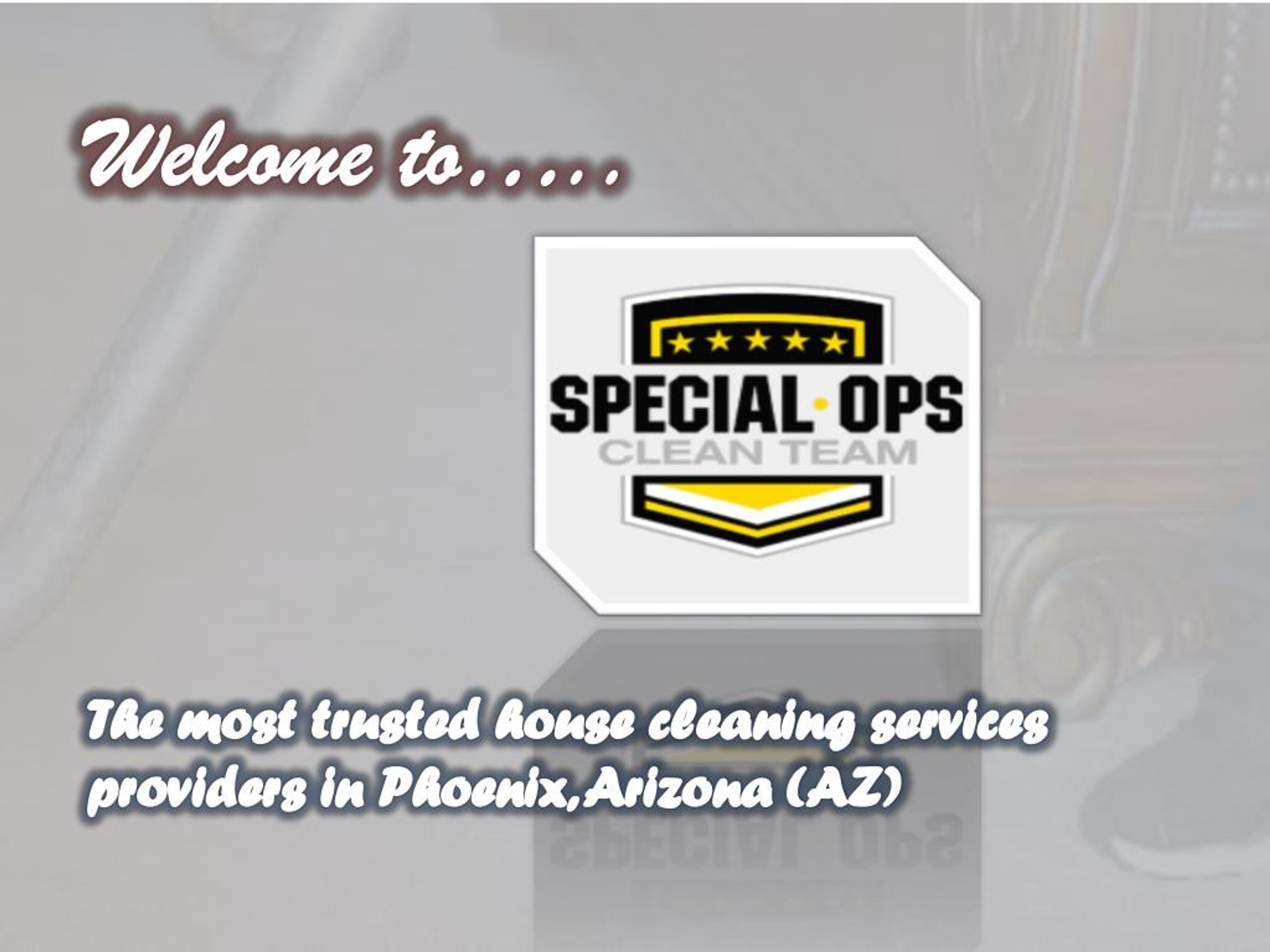 PPT house cleaning services phoenix PowerPoint Presentation, free