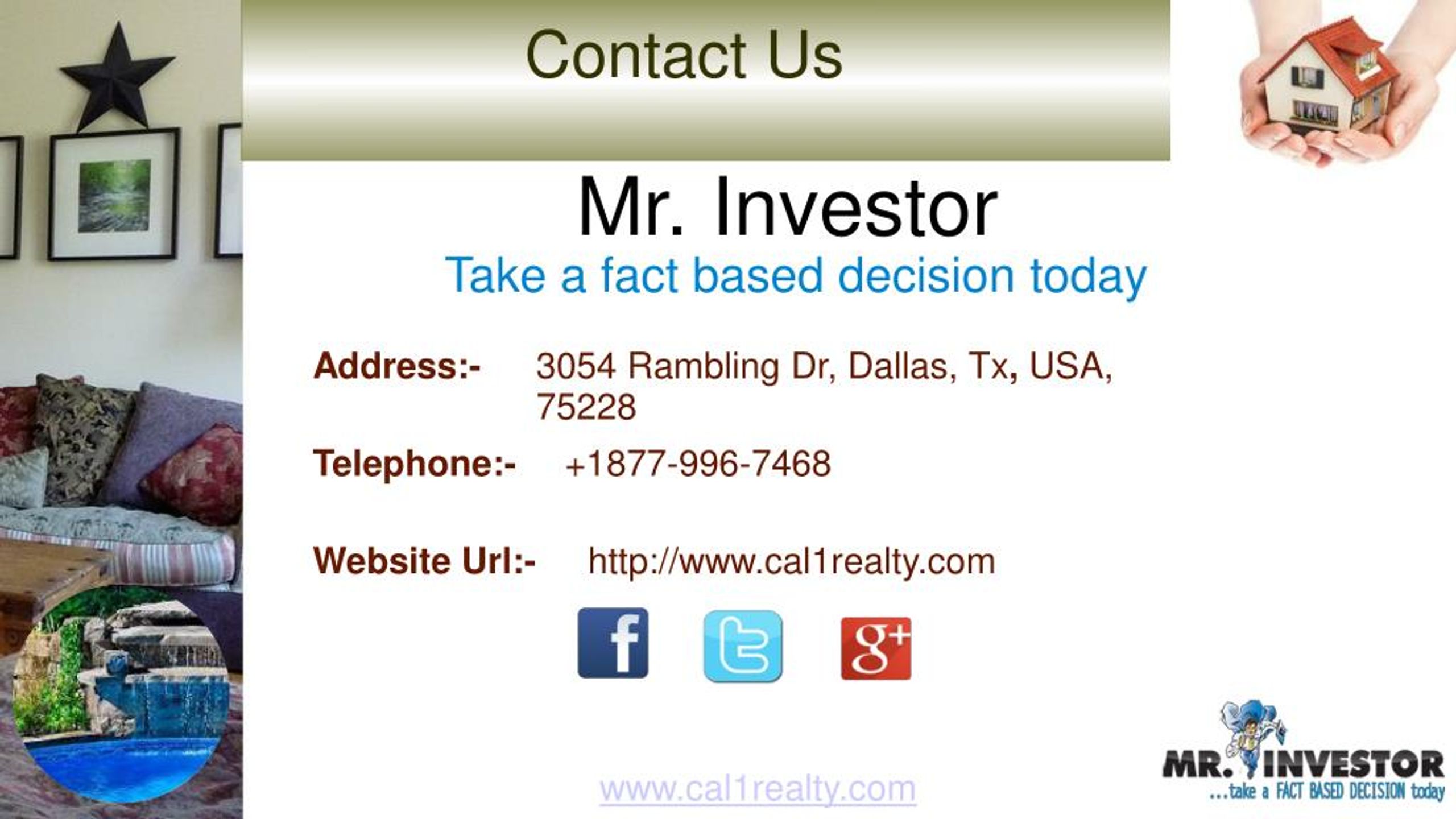 PPT The Best real estate Broker in Dallas PowerPoint Presentation