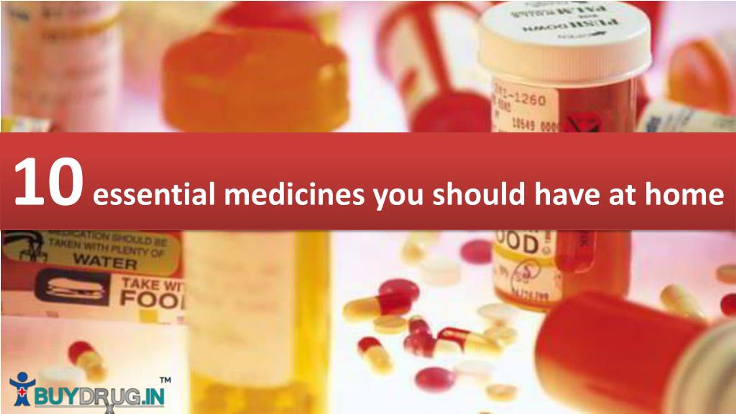 PPT 10 essential medicines you should have at home PowerPoint