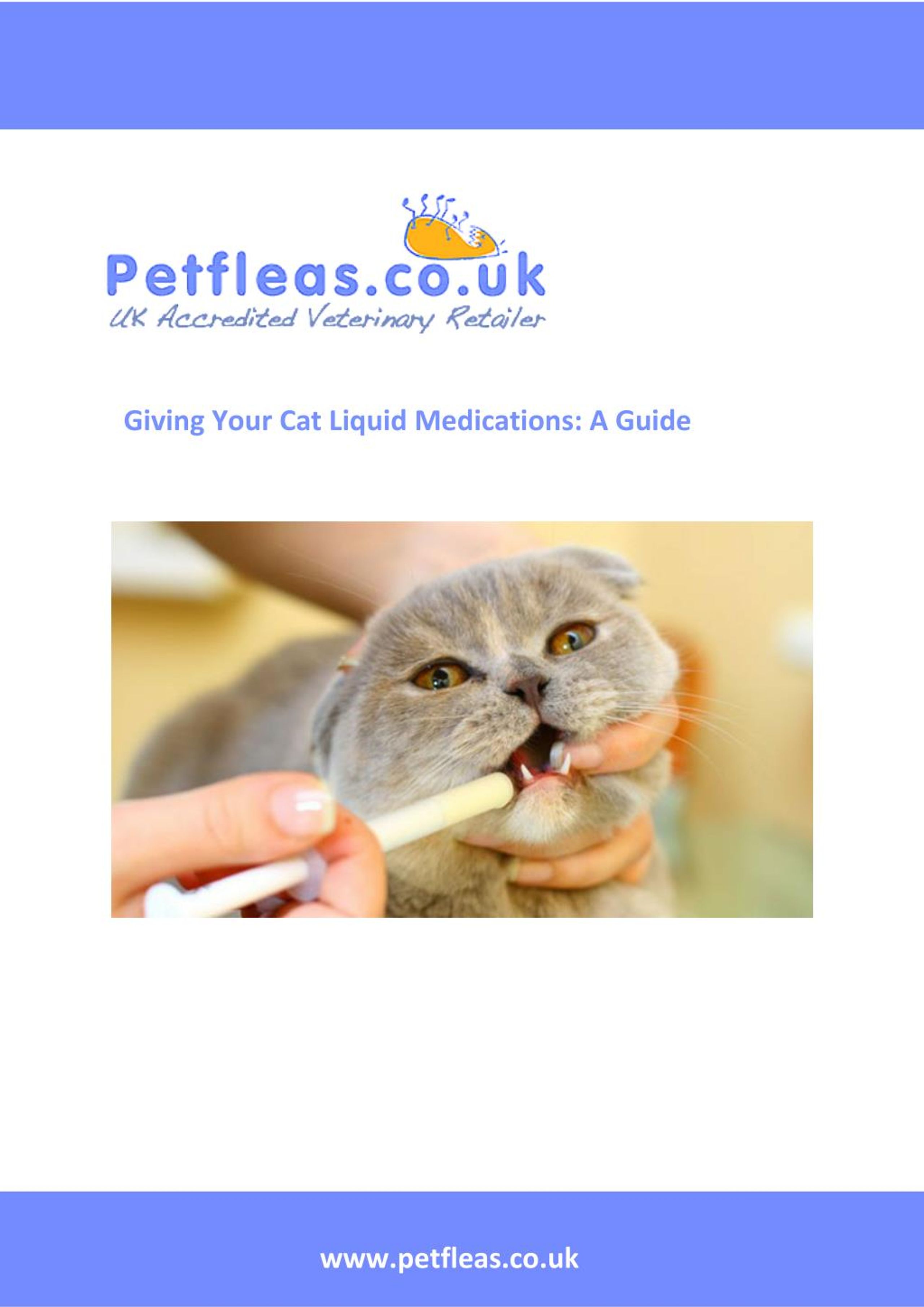PPT Giving Your Cat Liquid Medications A Guide PowerPoint