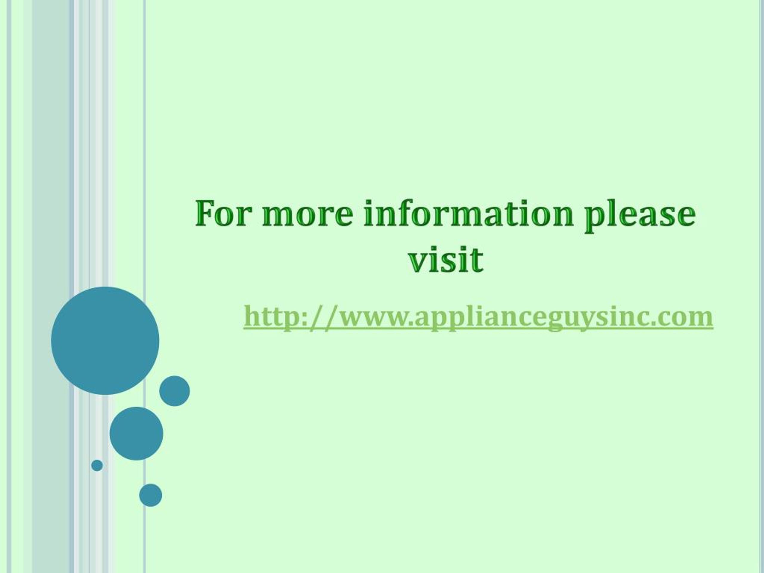 PPT Repair Appliances Portland OR PowerPoint Presentation, free