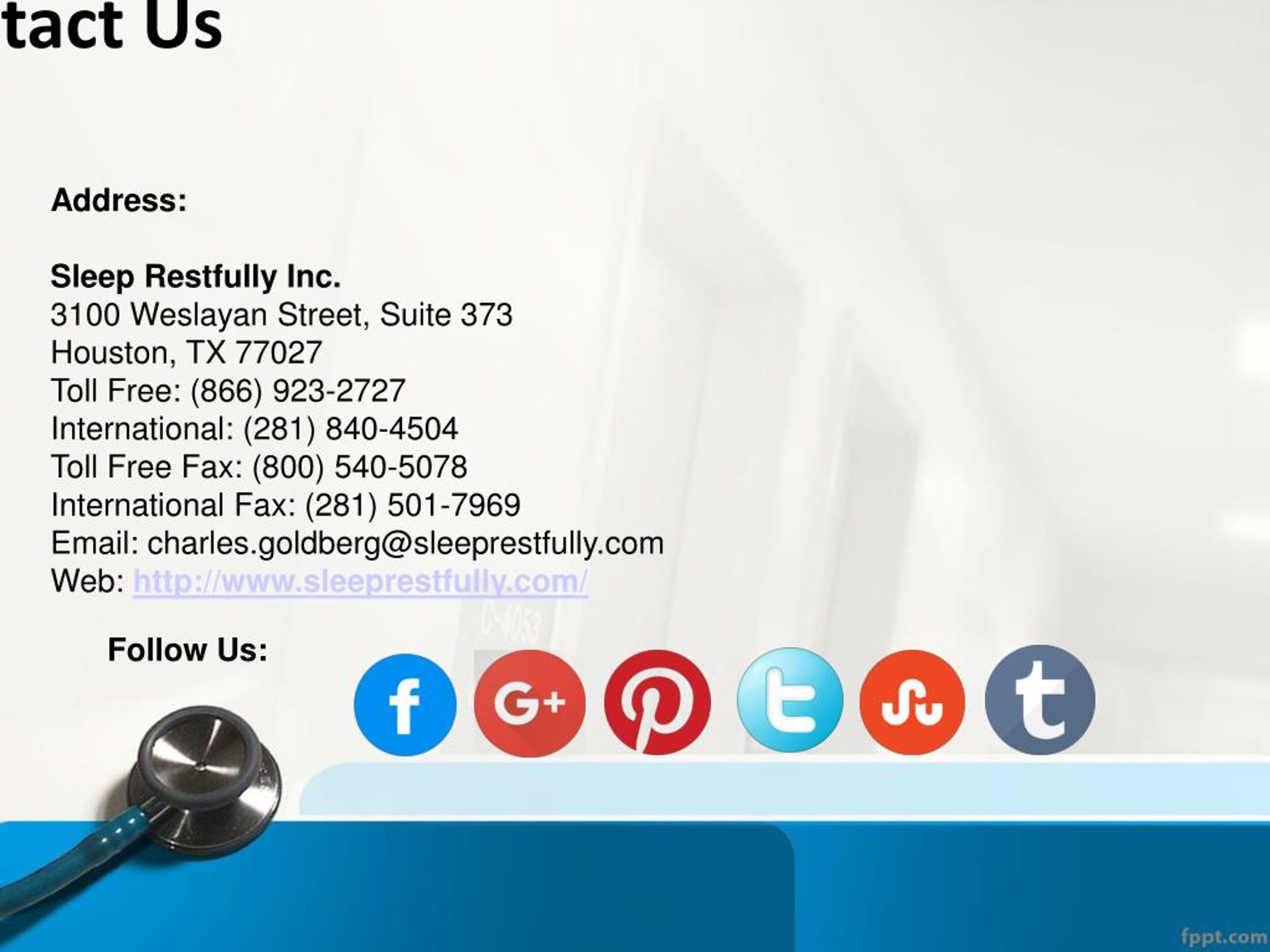 PPT - Sleep Restfully Inc. PowerPoint Presentation, free download - ID