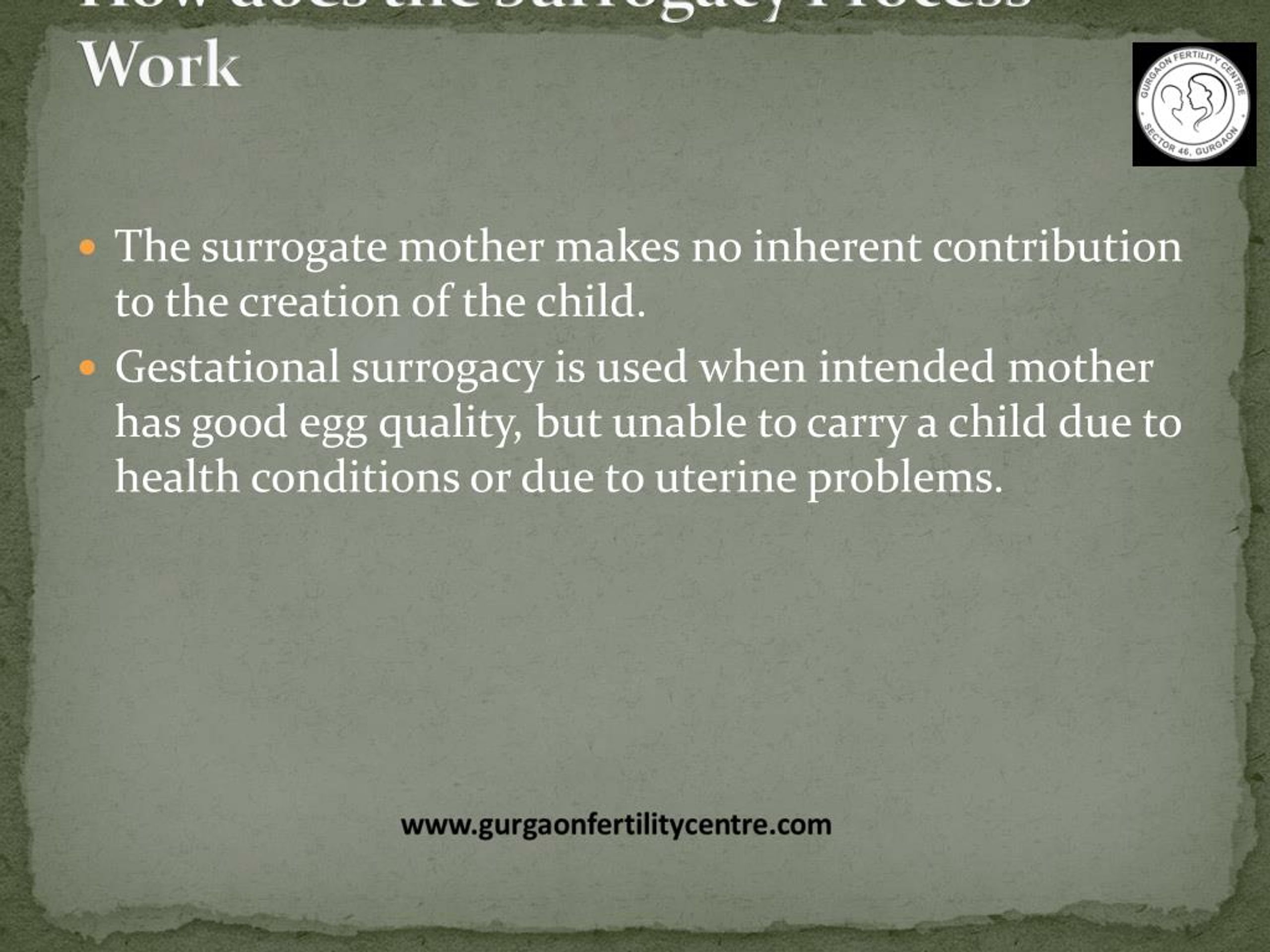 PPT How Does the Surrogacy Process Work PowerPoint Presentation, free