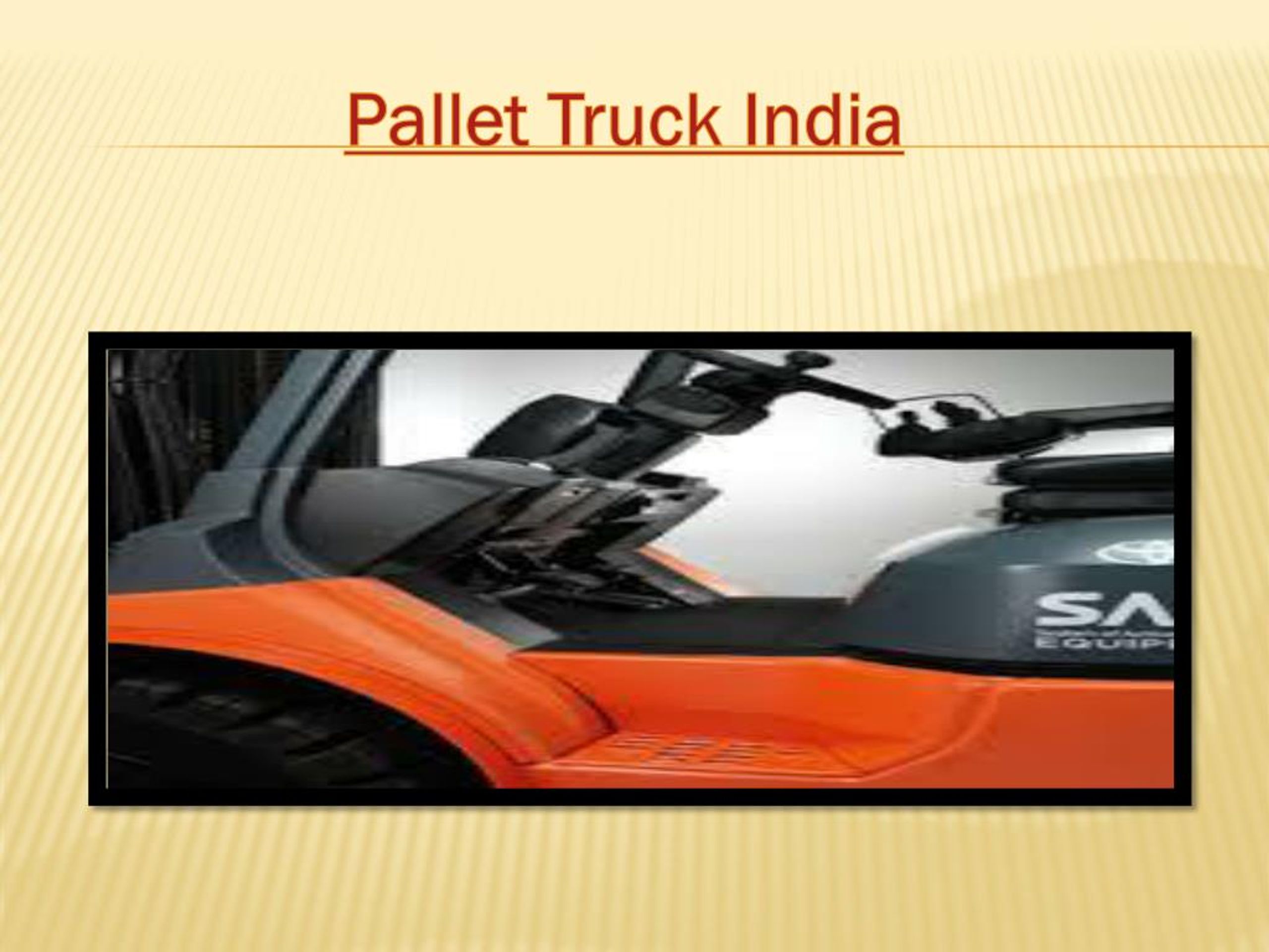 PPT Toyota Material Handling India PowerPoint Presentation, free