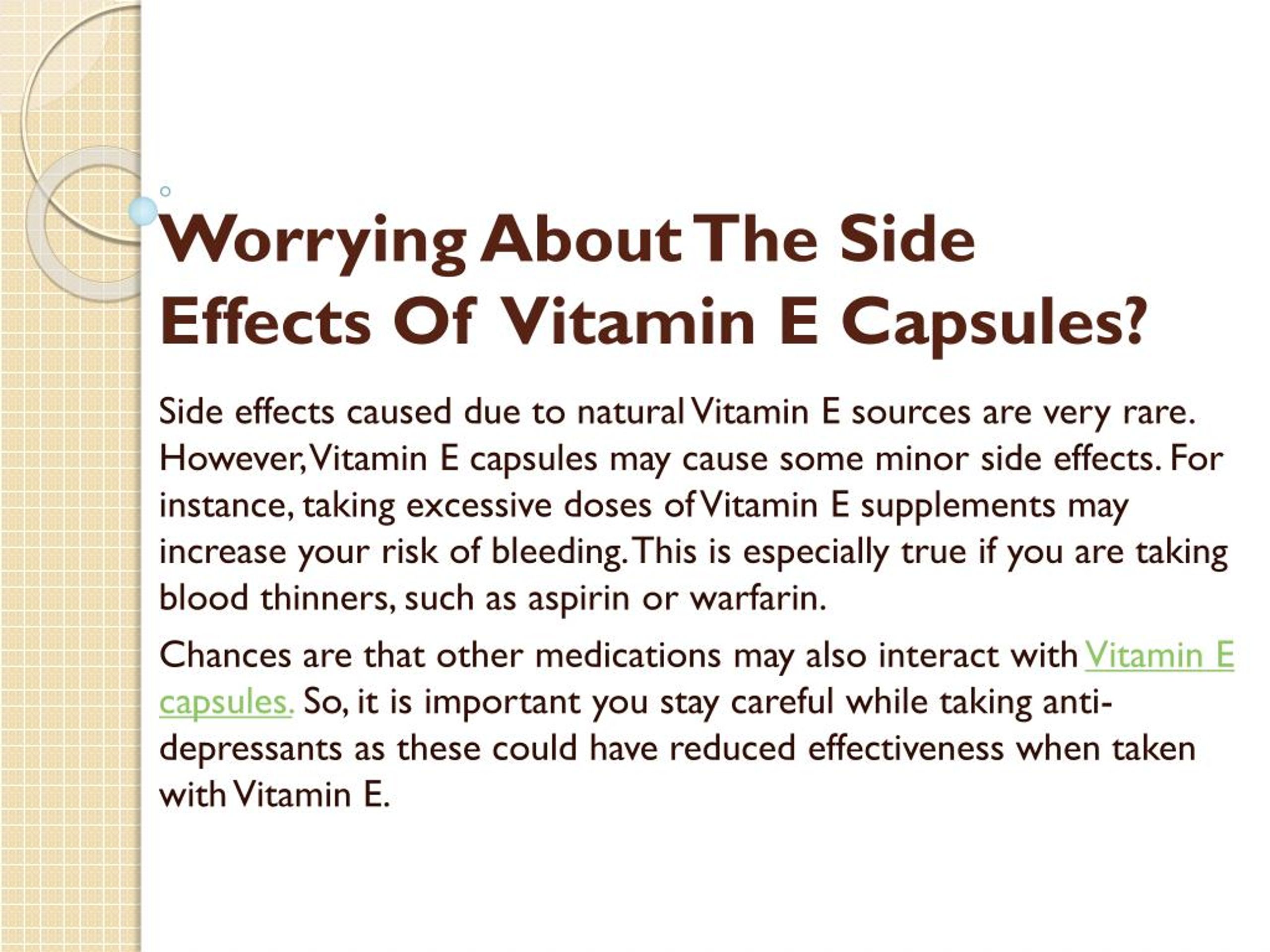 PPT Importance of Vitamin E Supplements PowerPoint Presentation, free