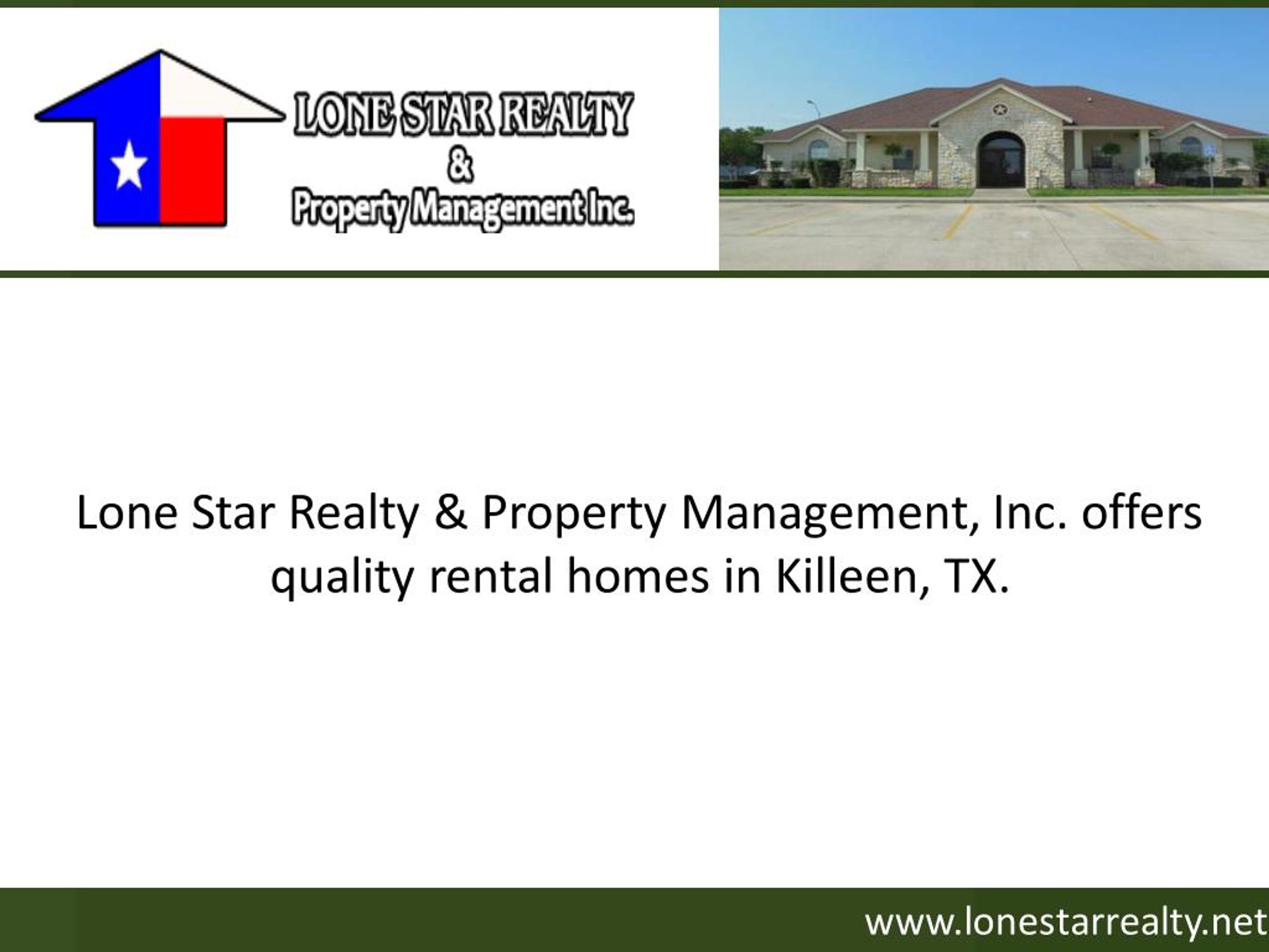 PPT Rental Homes Killeen, TX PowerPoint Presentation, free download